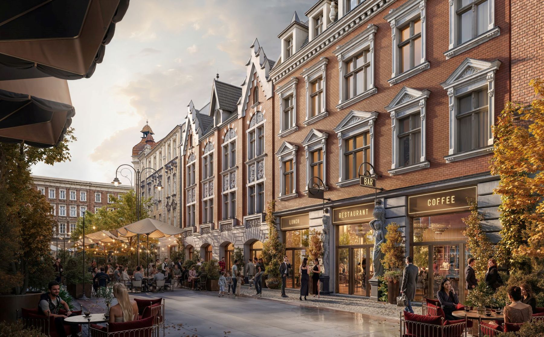 Kwartał Dworcowa Katowice, wizualizacja