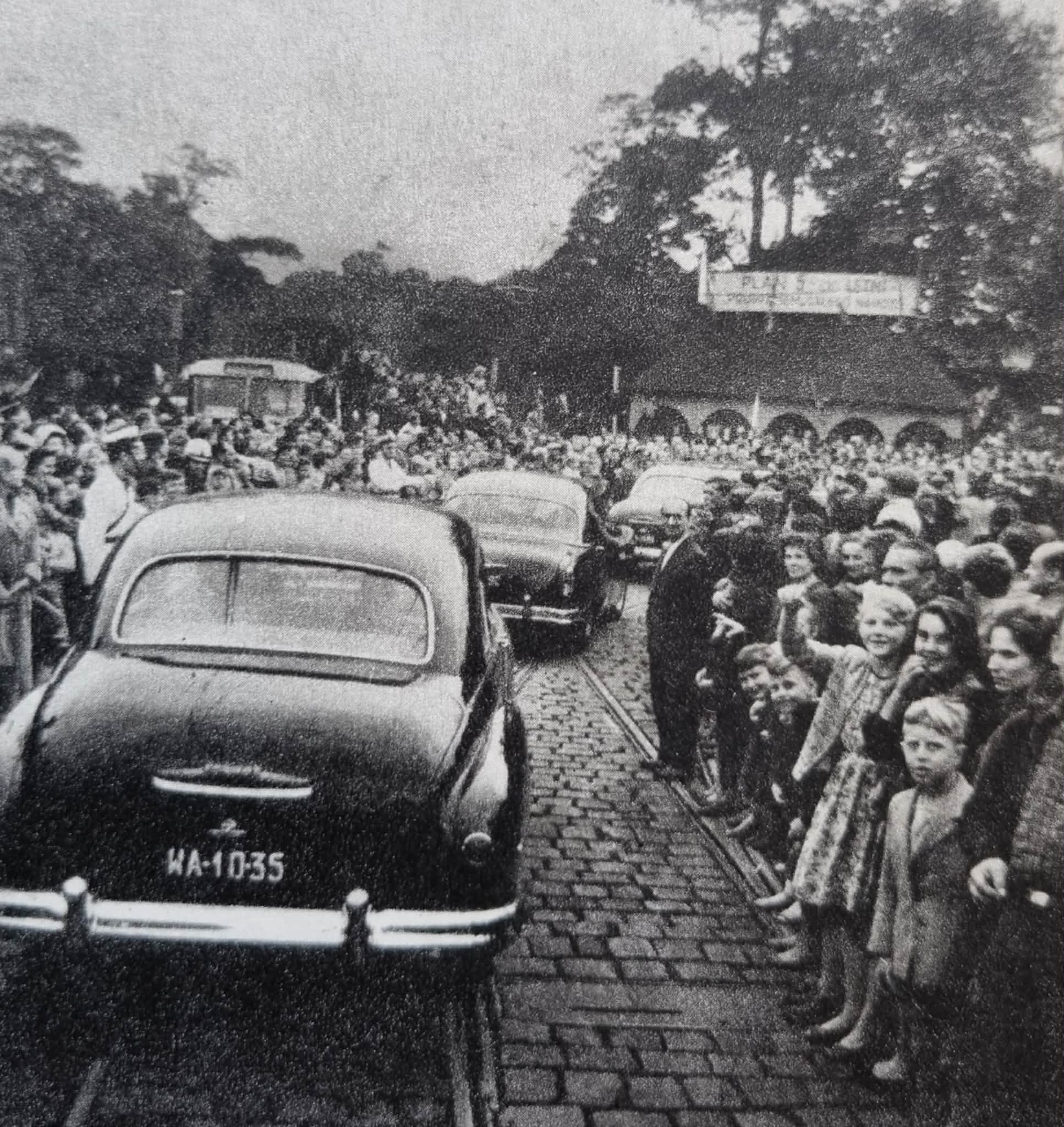 Wizyta Gagarina w 1961 roku 2