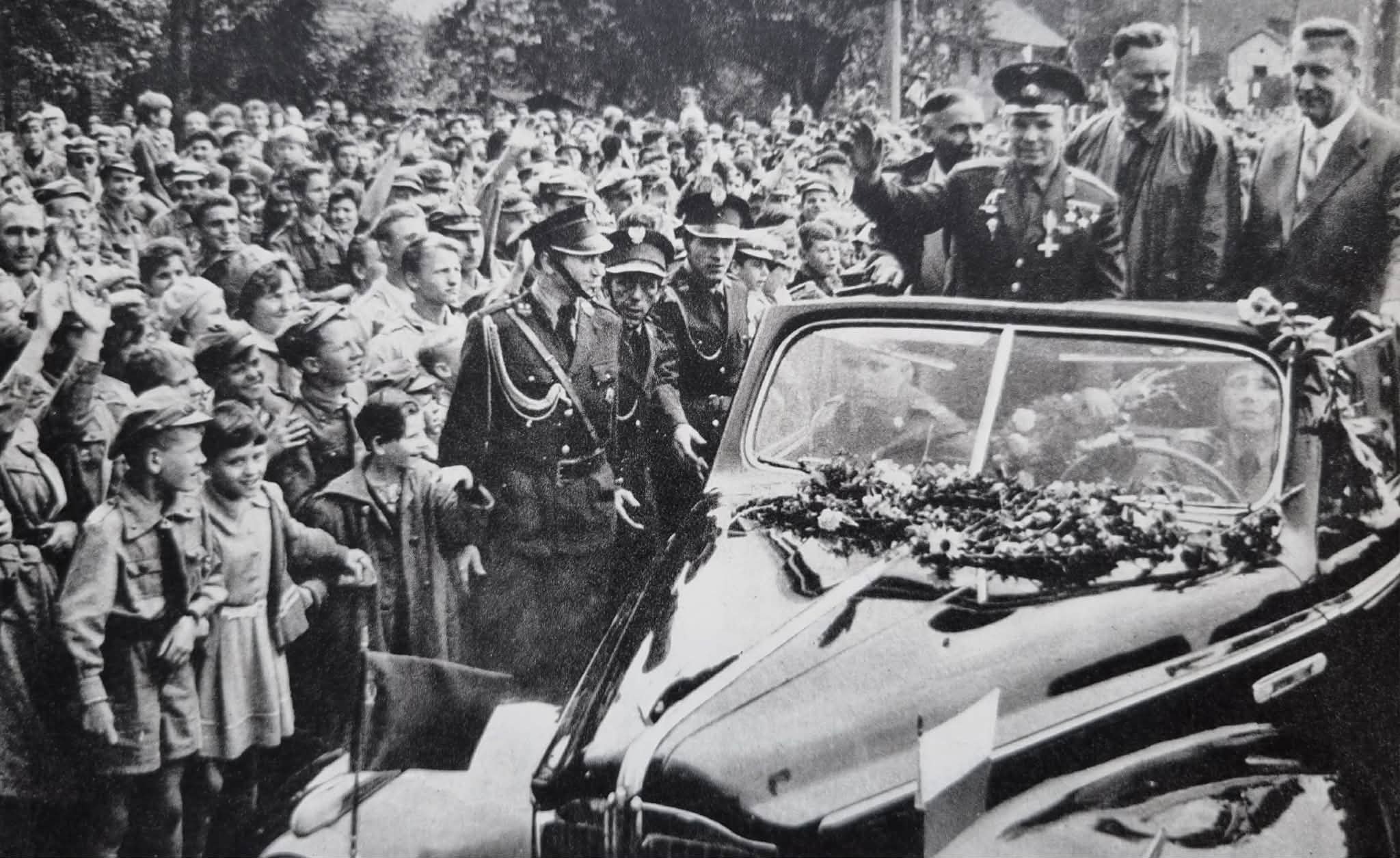Wizyta Gagarina w 1961 roku