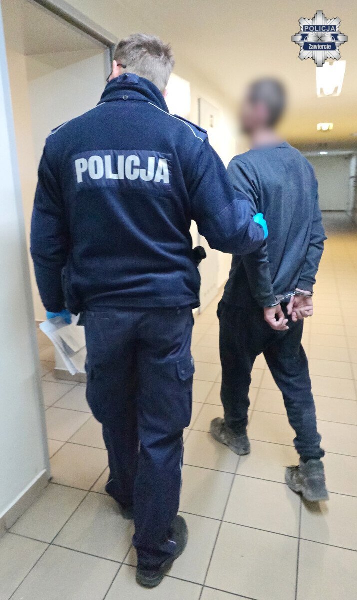 Włodowice. Zatrzymanie obywatelskie pijanego kierowcy z zakazem sądowym prowadzenia pojazdów. 10 marca 2026