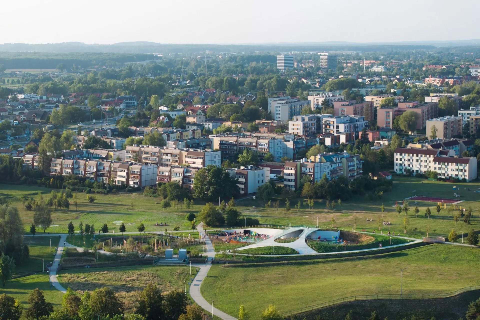 Wodny plac zabaw Tychy Park Jaworek 1