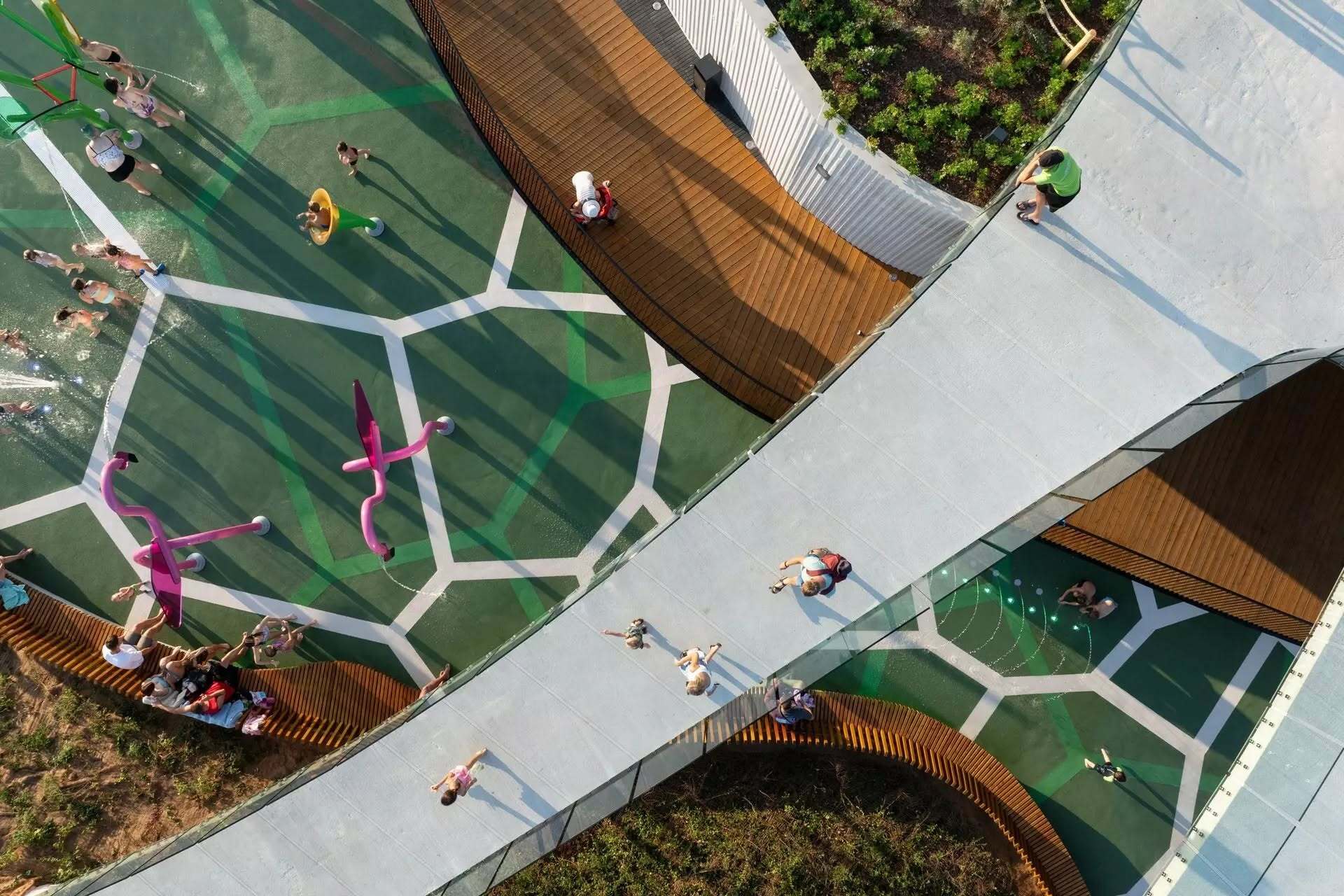 Wodny plac zabaw Tychy Park Jaworek 2