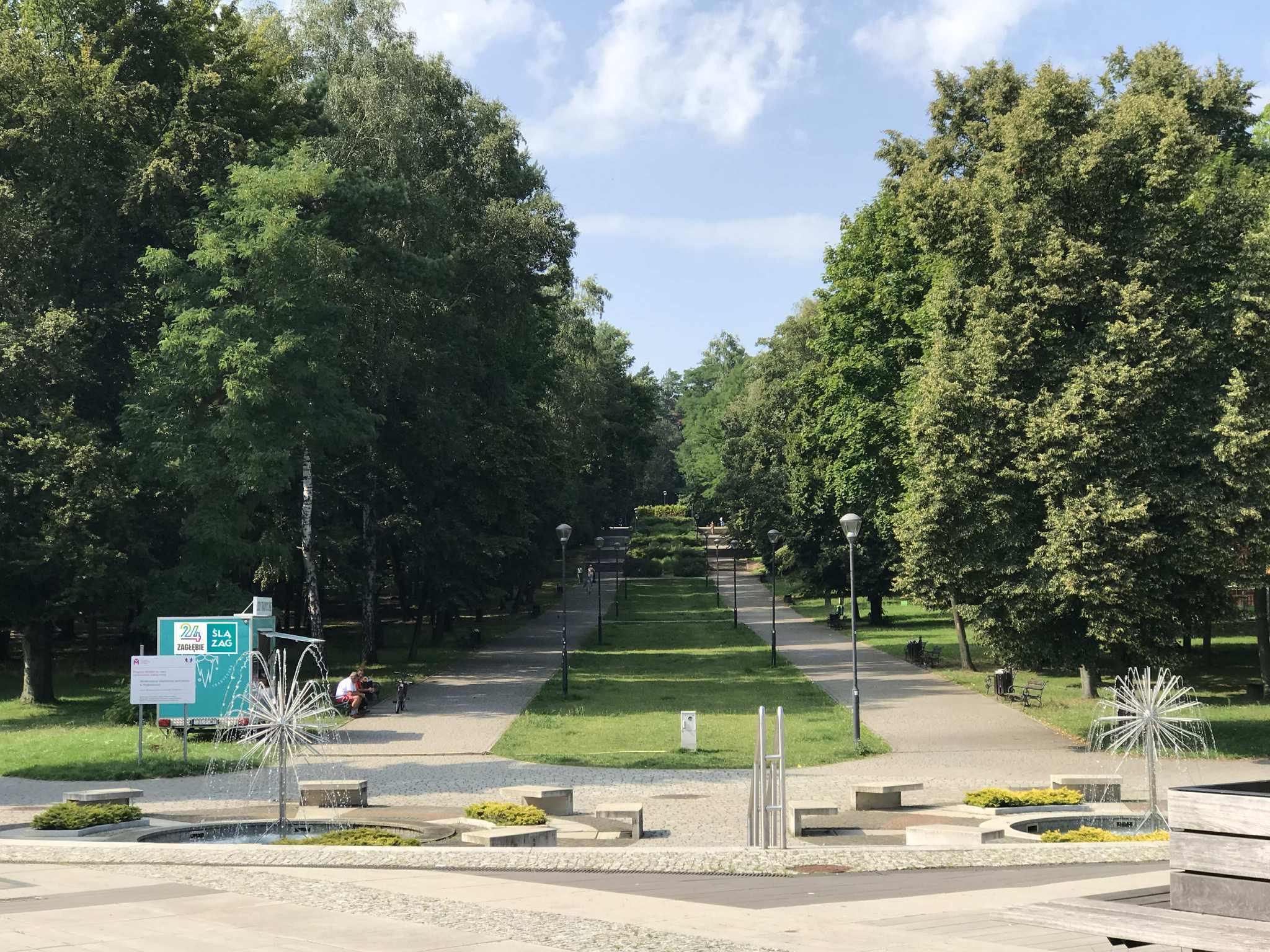 Wojkowice. Park Miejski. 10 sierpnia 2025.