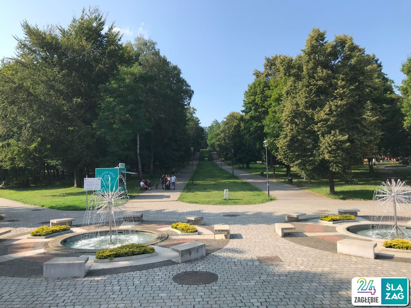 Wojkowice. Park Miejski. 10 sierpnia 2025.