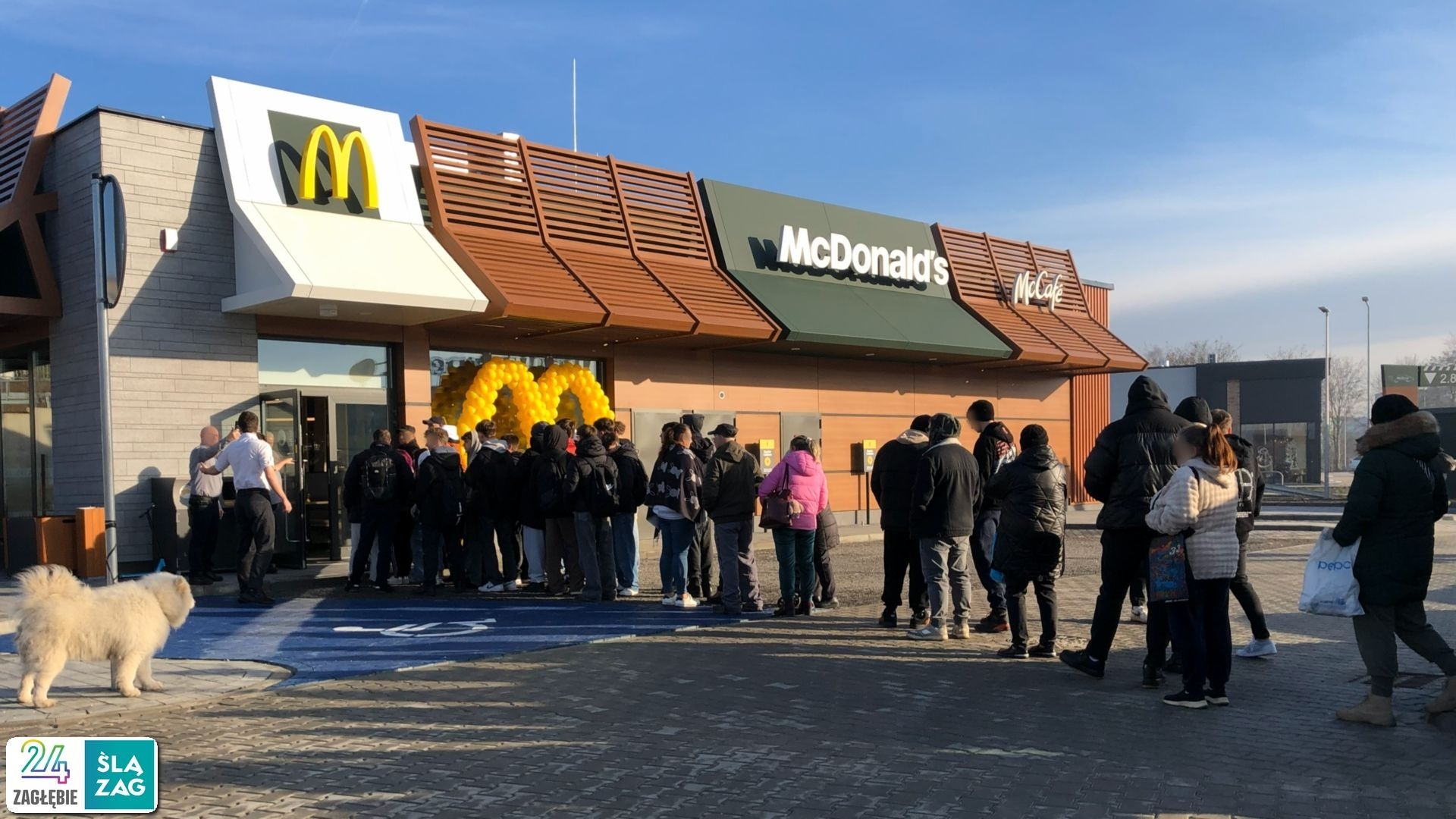 Wojkowice. Otwarcie restauracji «McDonald’s». 17 grudnia 2025.