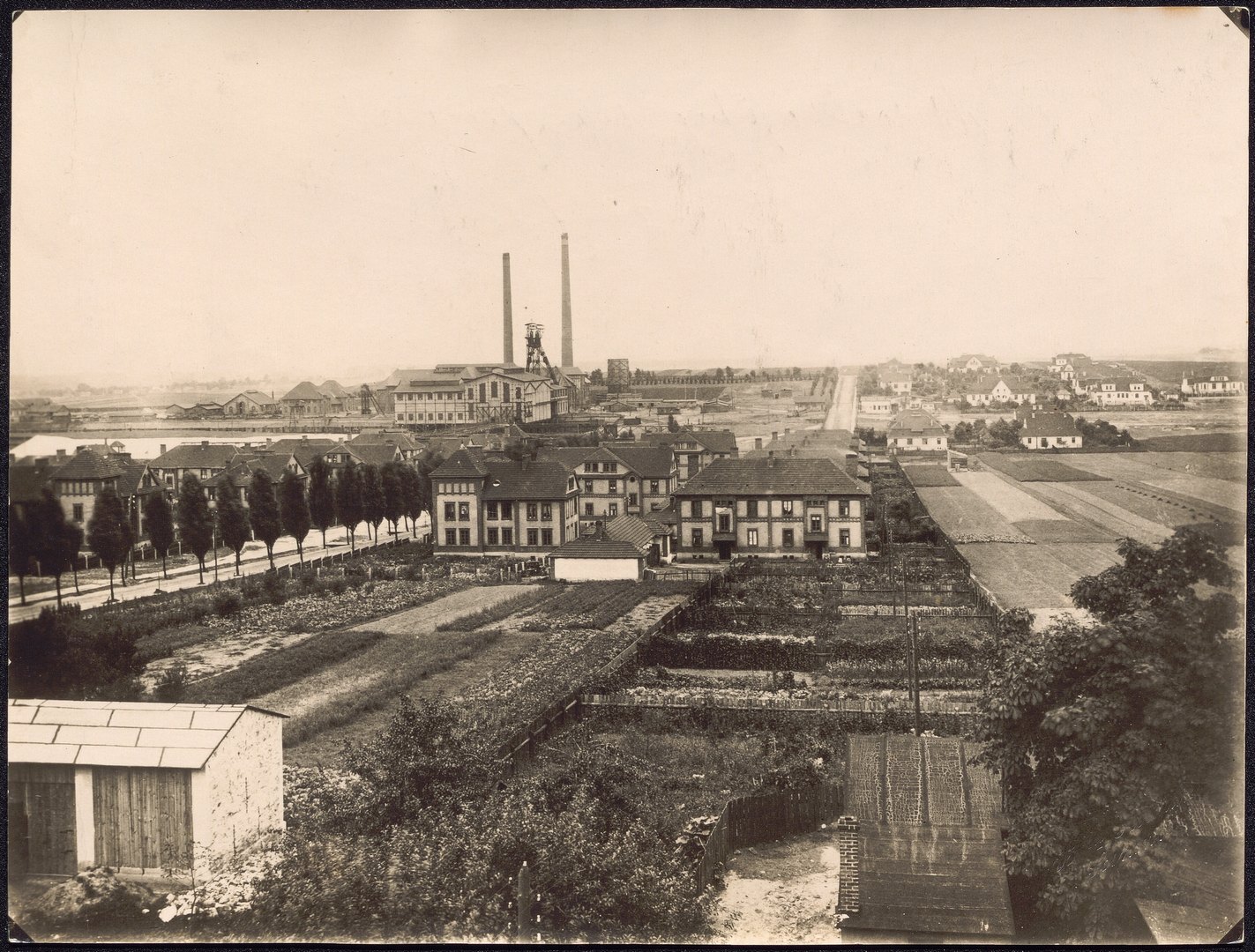 Wojkowice Komorne. Kopalnia Węgla Kamiennego «Jowisz». Po 1918 roku.