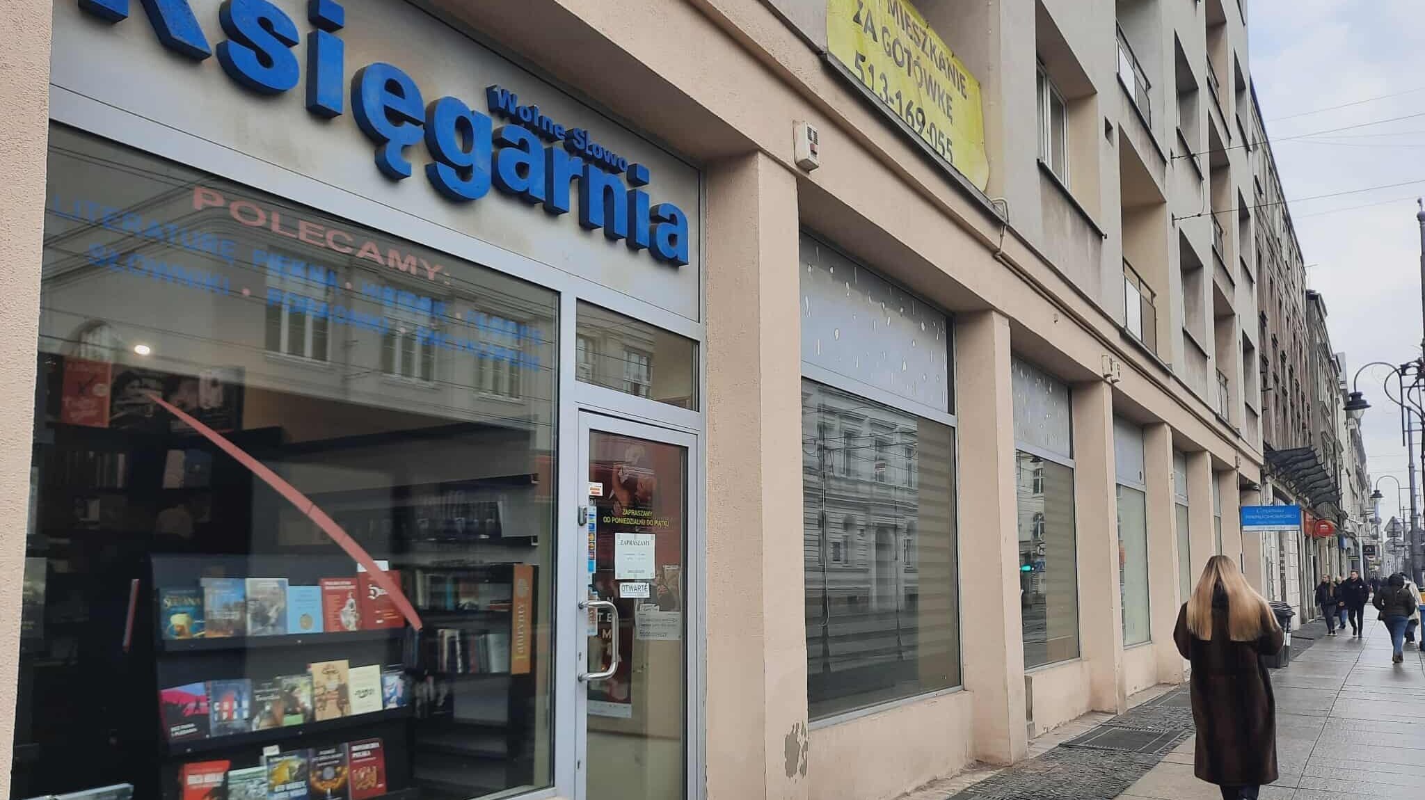 Księgarnia Wolne Słowo przy ulicy 3 Maja w Katowicach