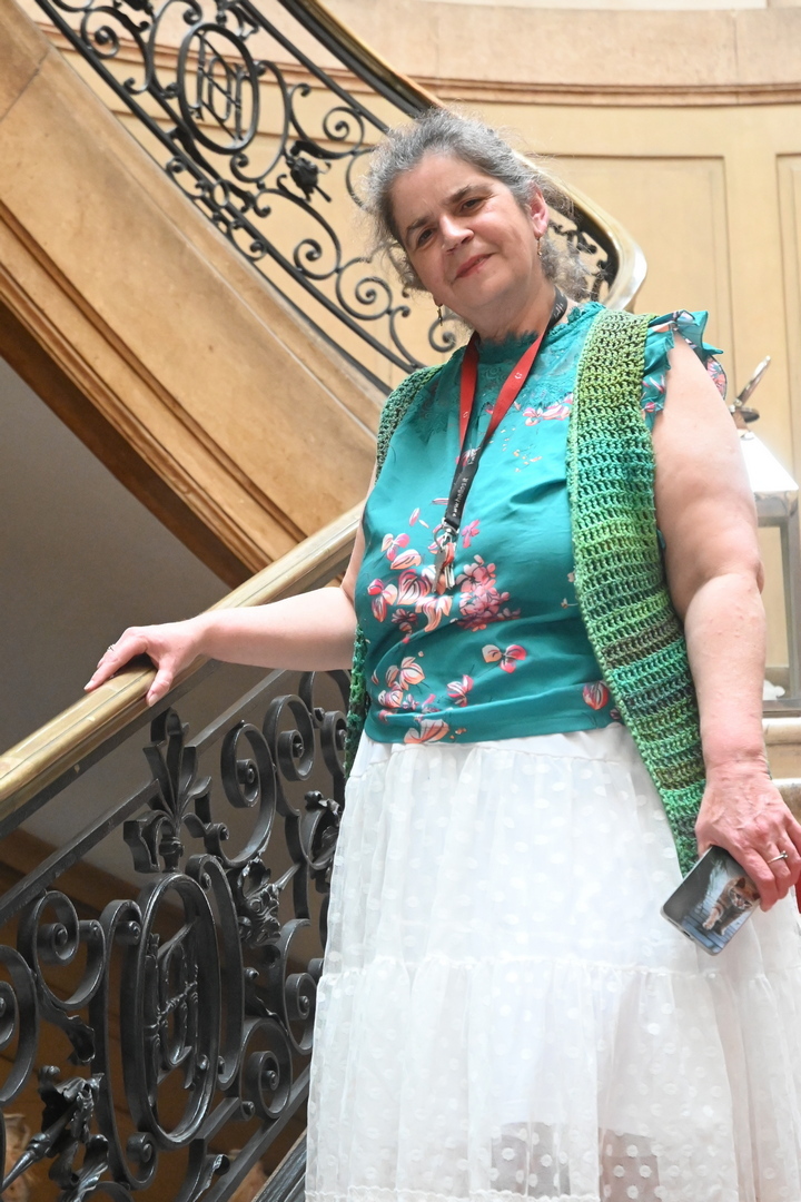 „O Śląsku, po śląsku” – rozstrzygnięcie konkursu Stowarzyszenia «Wrazidlok». Laureatka II miejsca – Anna Piliszewska. Świerklaniec, 21 czerwca 2025.