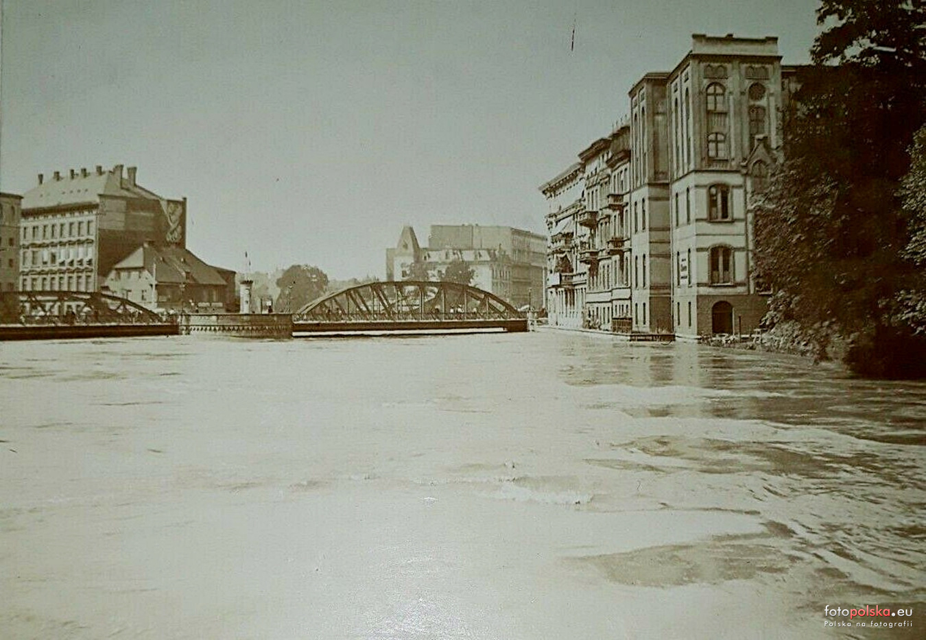 Wrocław 1903, mosty młyńskie