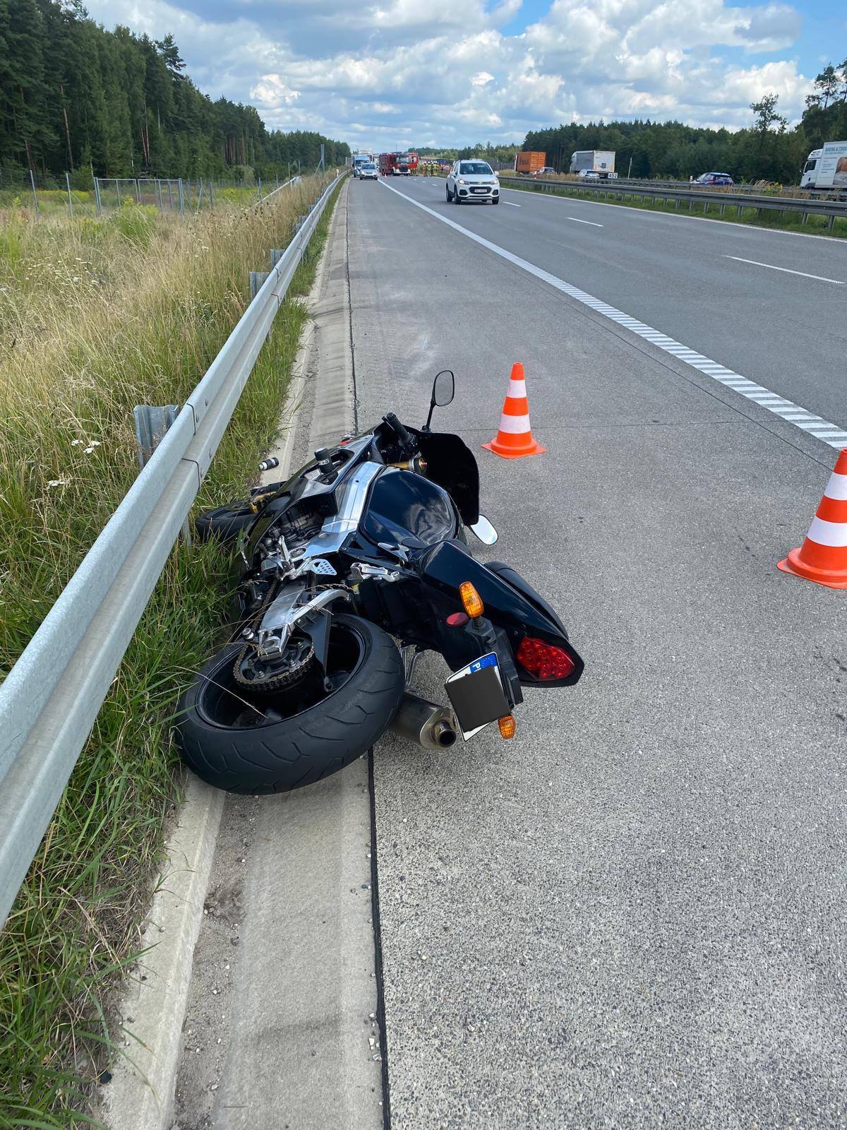 Wypadek A1 4 08 2025