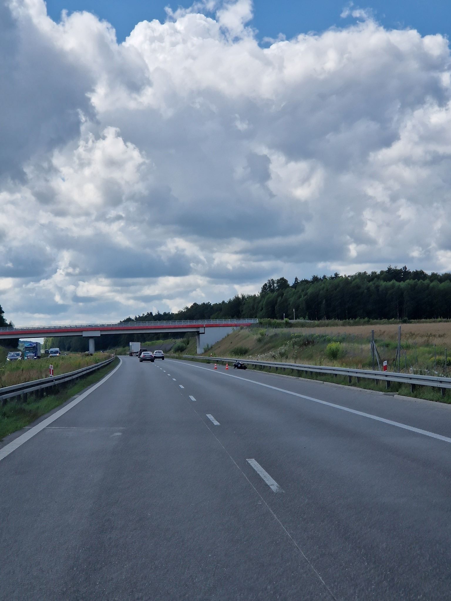 Wypadek A1 4 08 2025 2