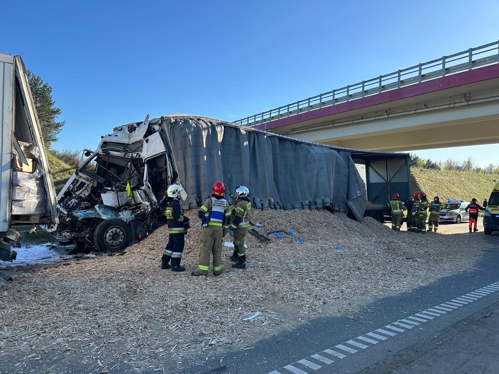 Wypadek A1 Wierzchowisko 2