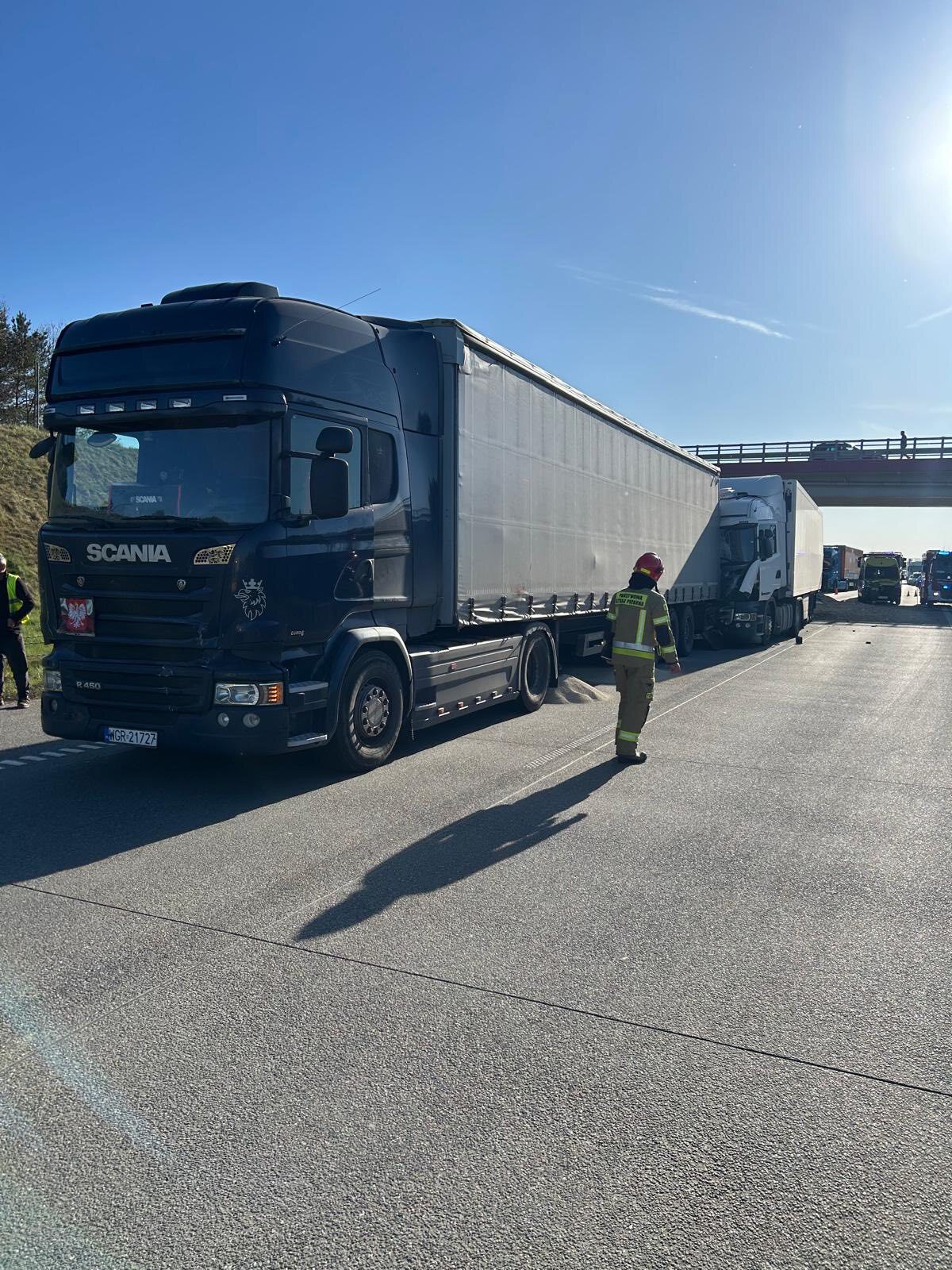 Wypadek A1 Wierzchowisko 3