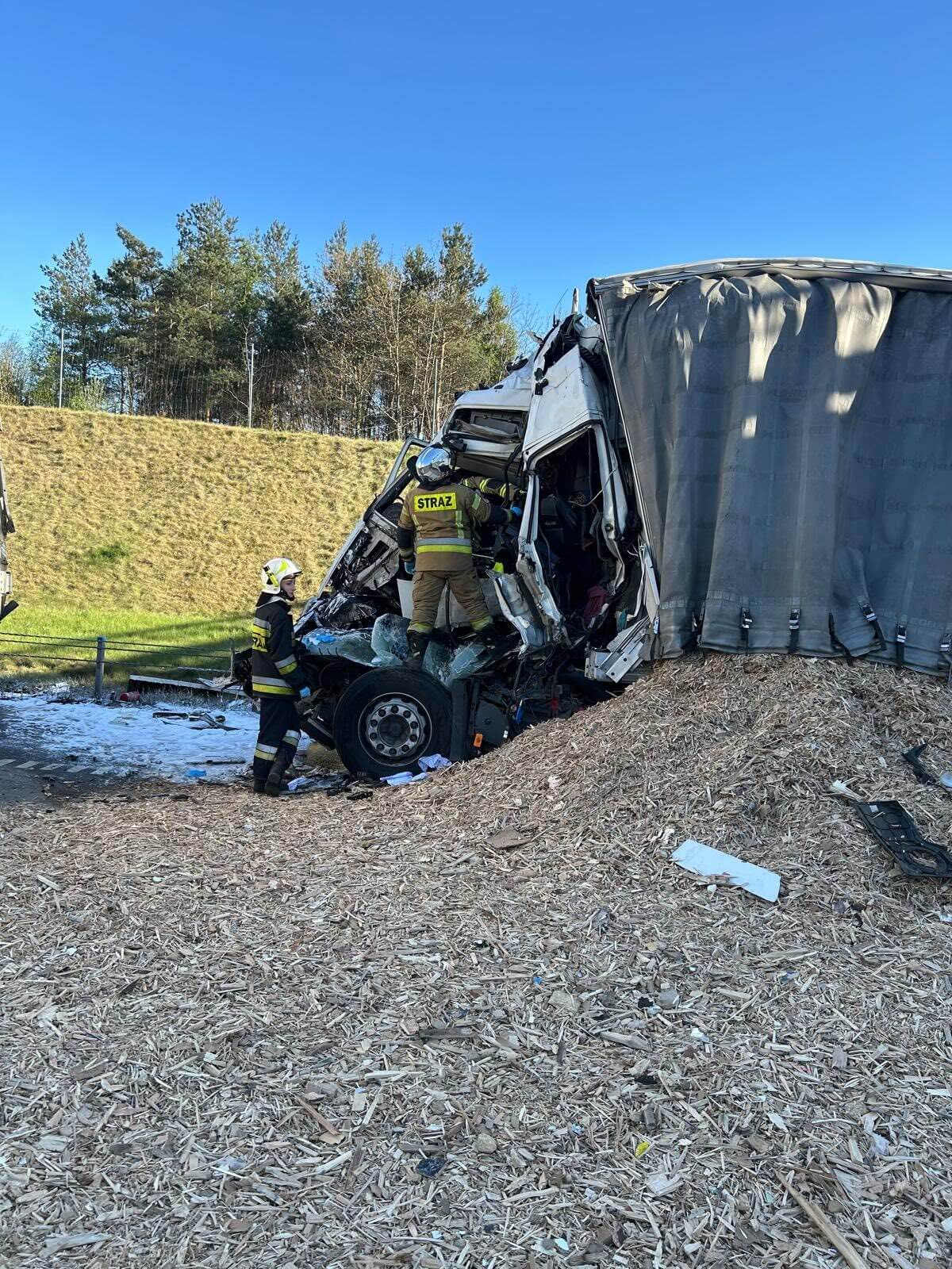 Wypadek A1 Wierzchowisko 7