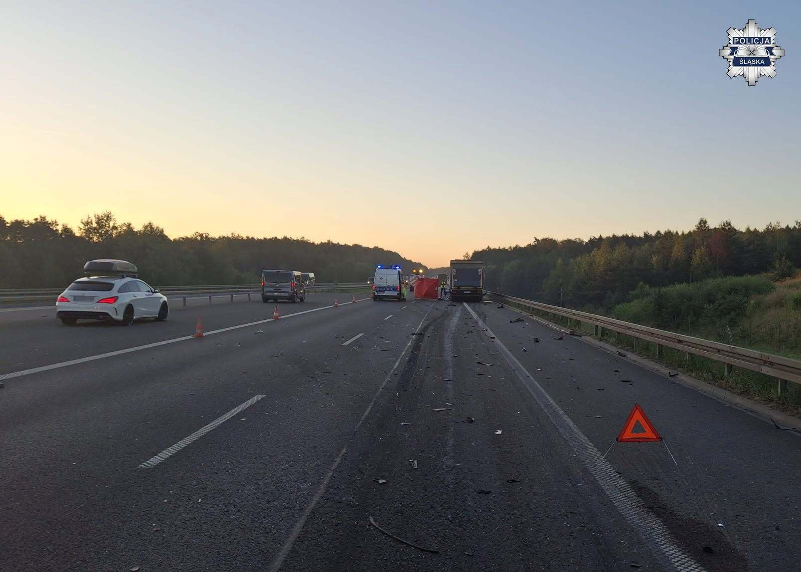 Wypadek A4 Katowice
