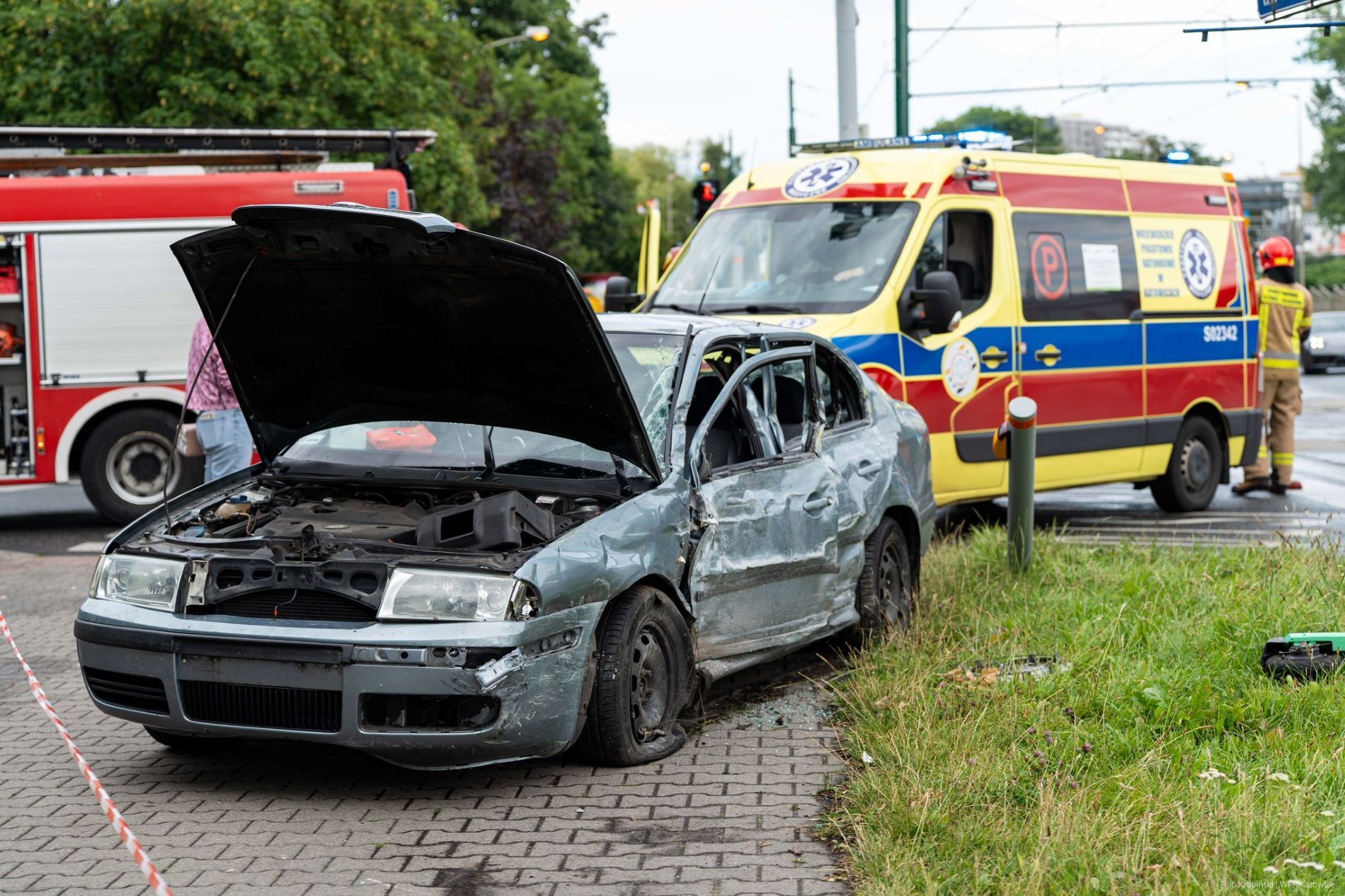 Wypadek Chorzów, Parkowa/Katowicka
