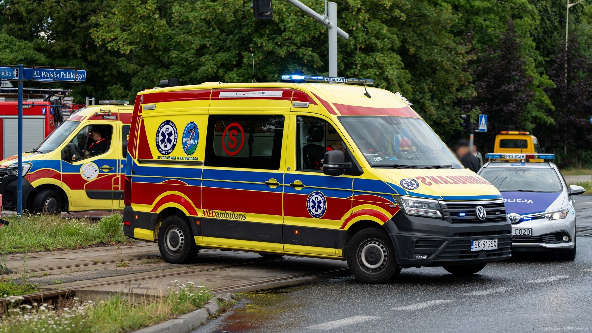 Wypadek Chorzów, Parkowa/Katowicka
