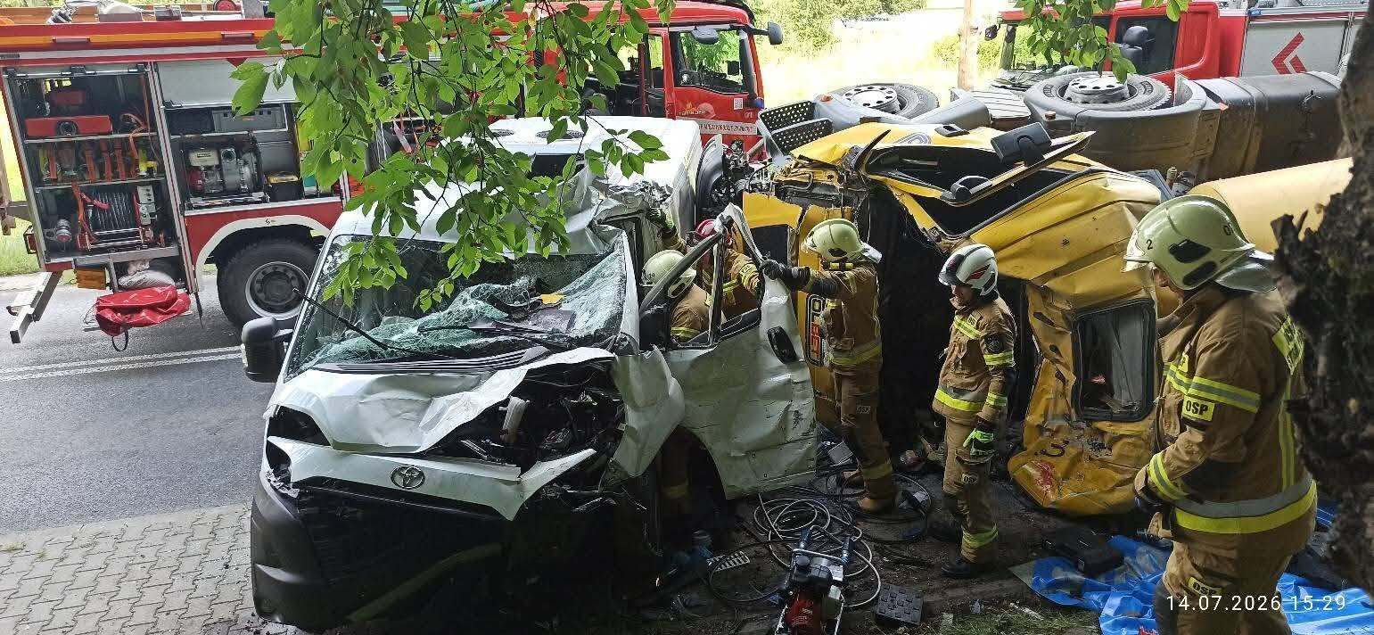 Wypadek Czernichow Zywiecki 3