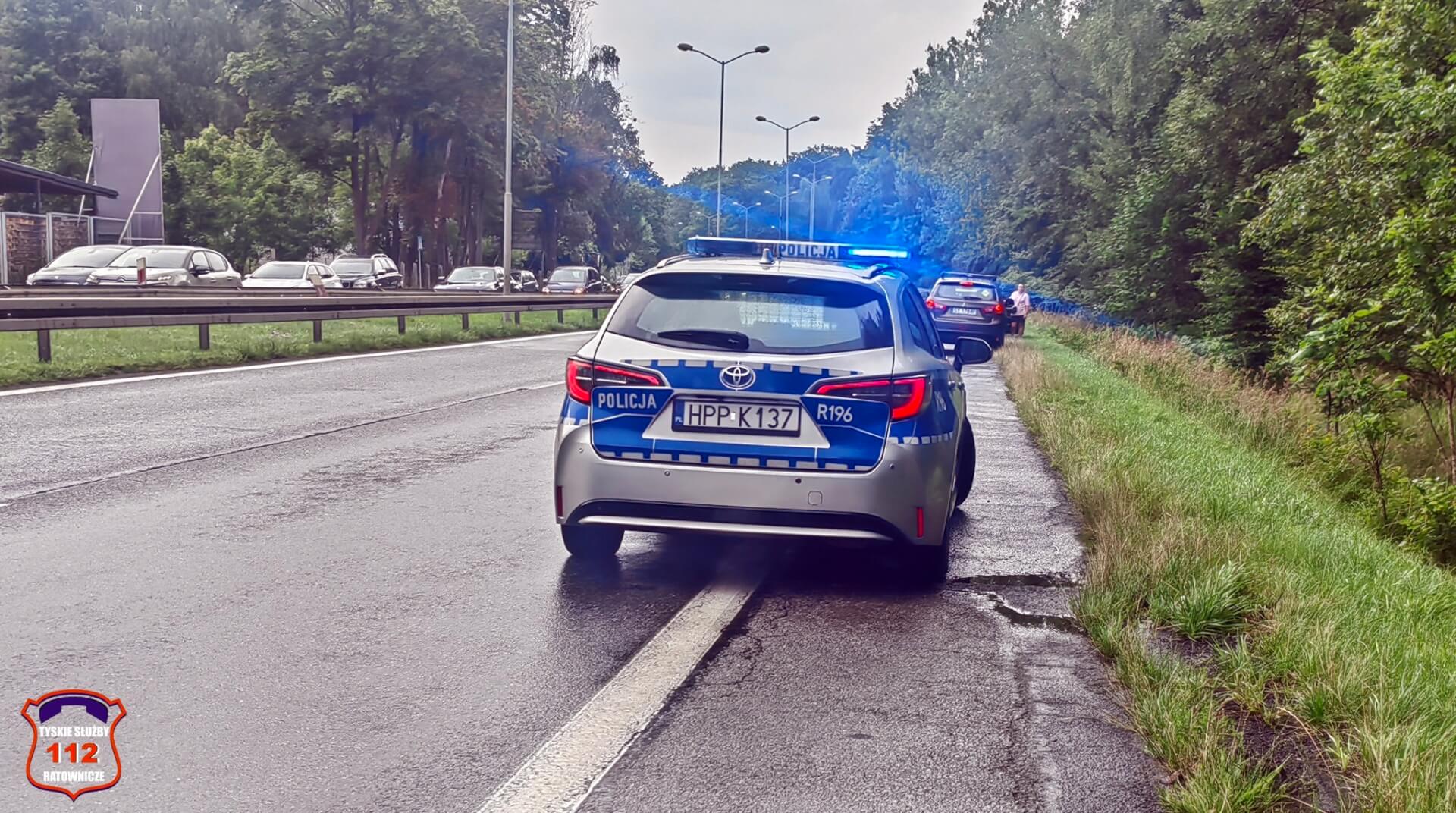 Wypadek DK 86 Katowice godz 15 5