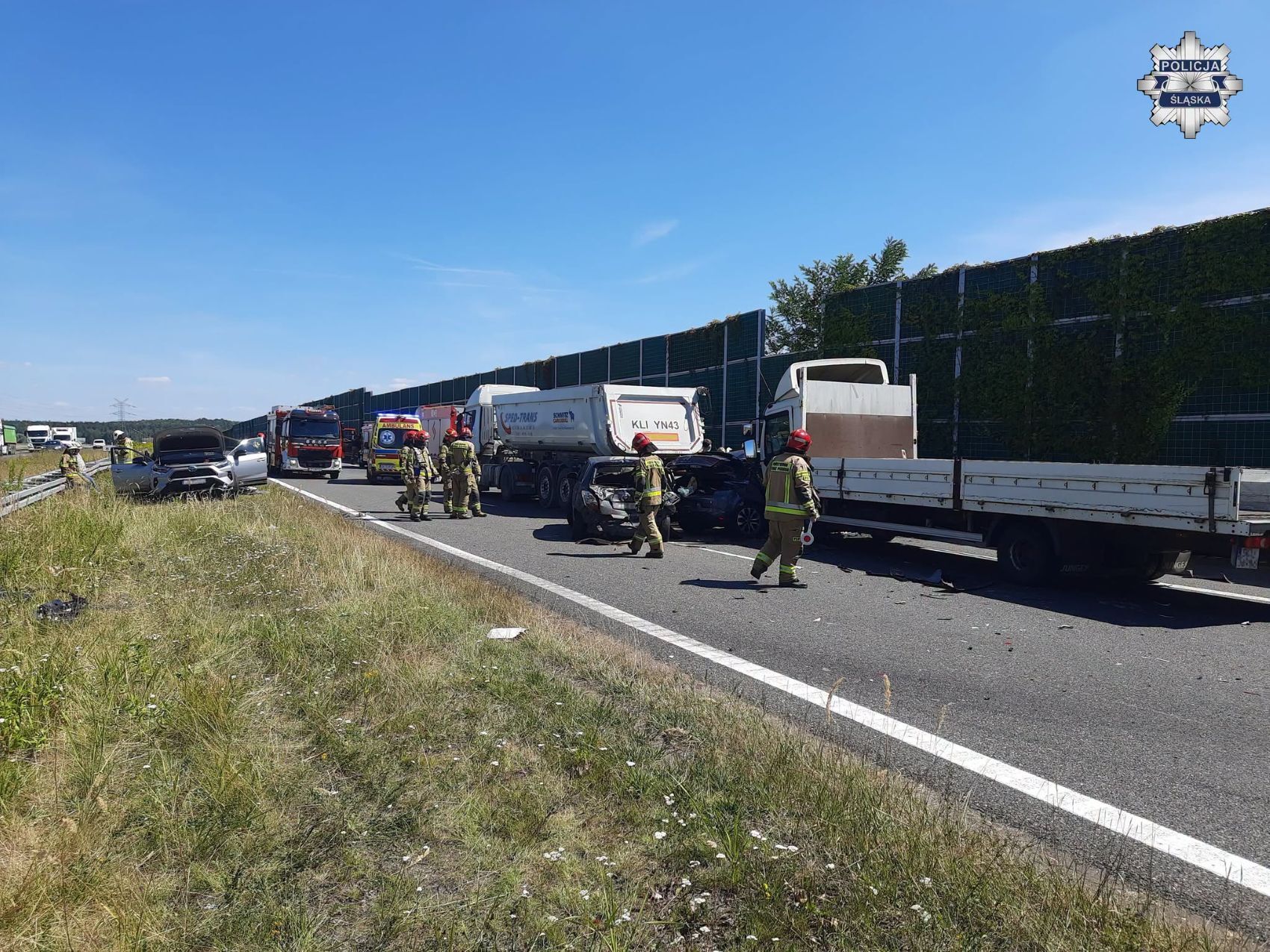 Wypadek Dobieszowice A1