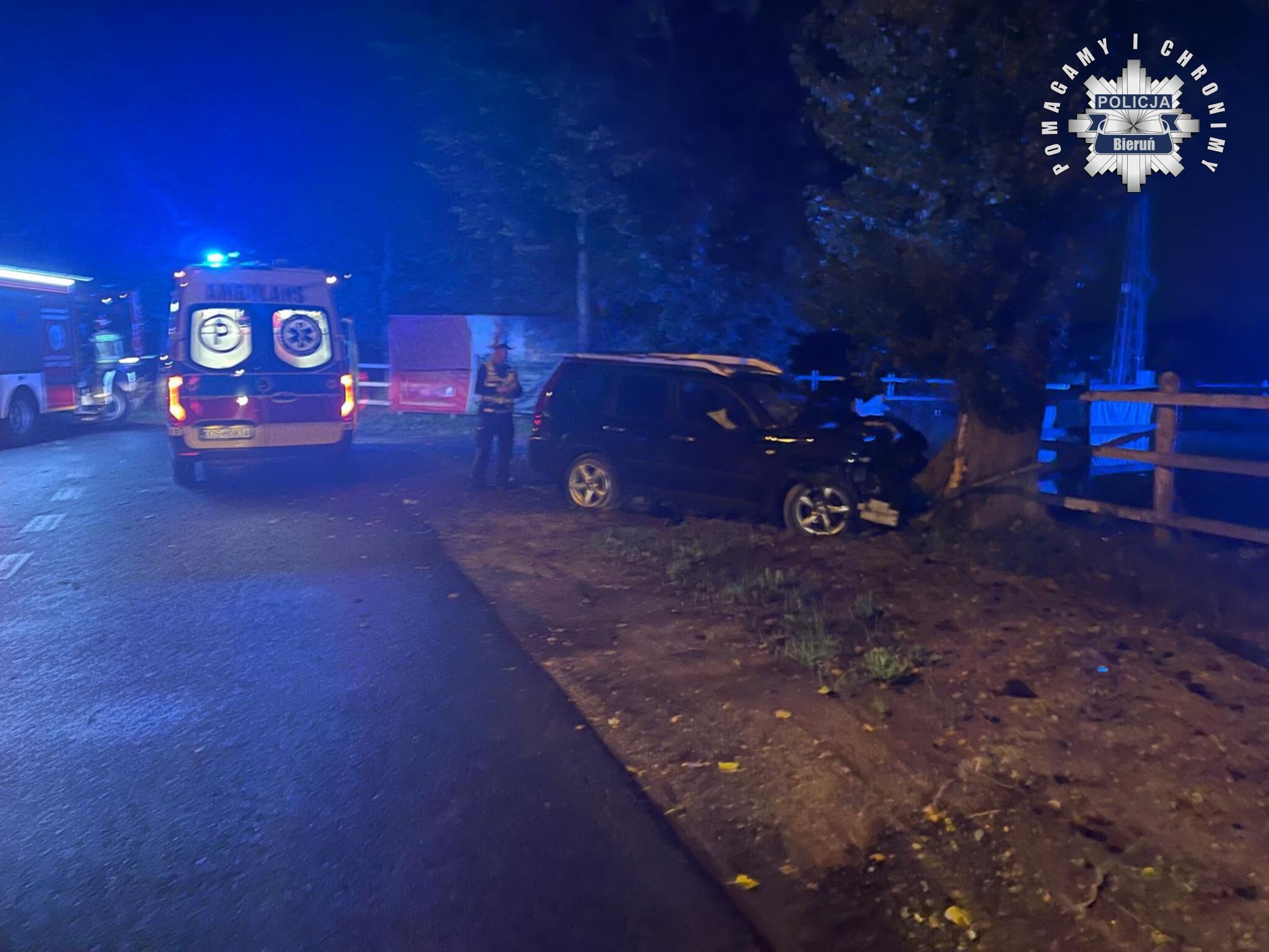 Wypadek Jedlina Bierun 26 07 2025 3
