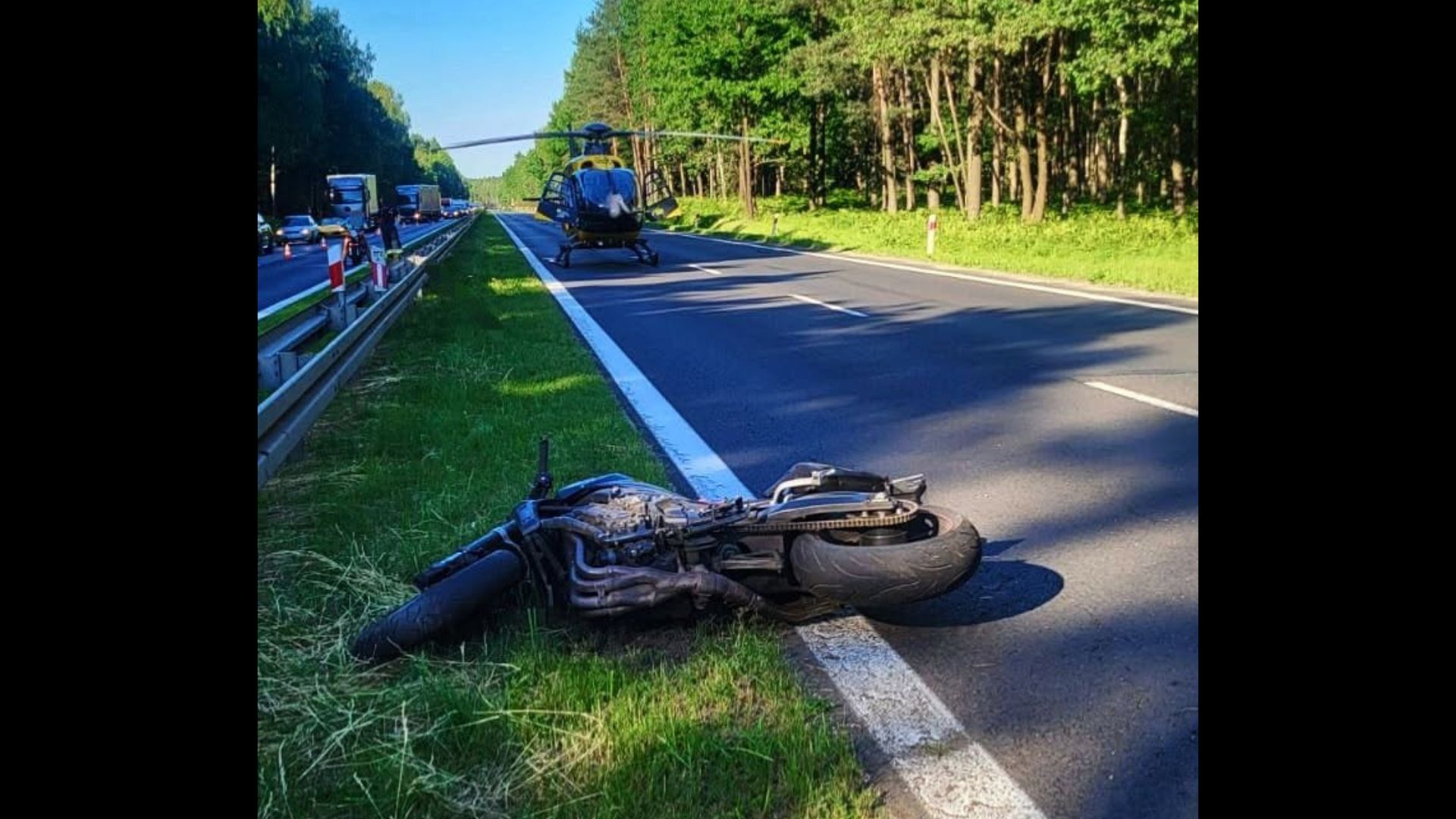 Wypadek na DK, Kobiór