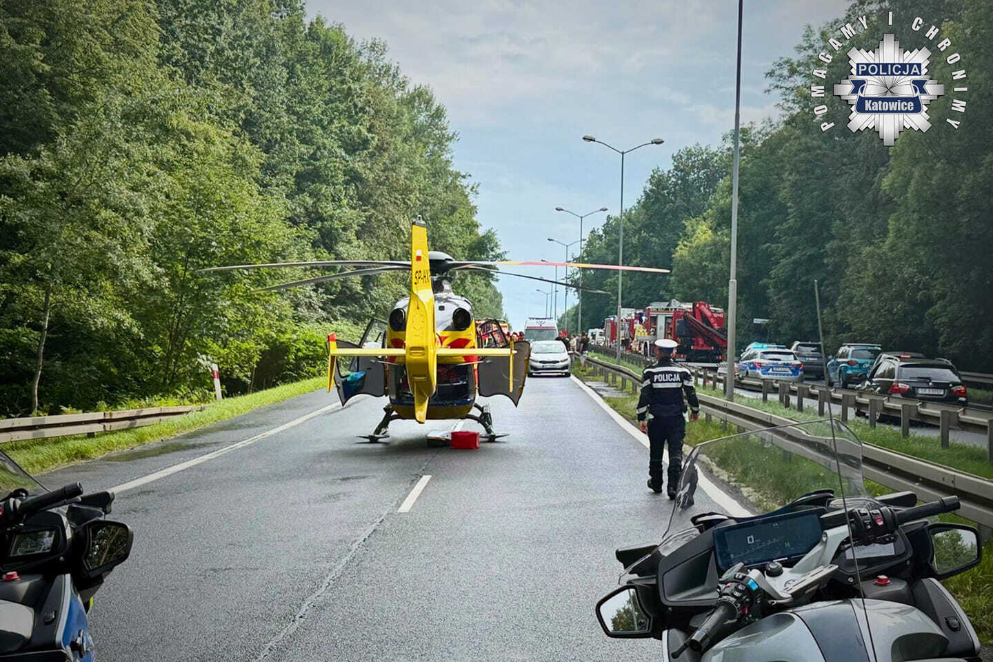 Wypadek Murcki Katowice 26 07 2025, godz. 16