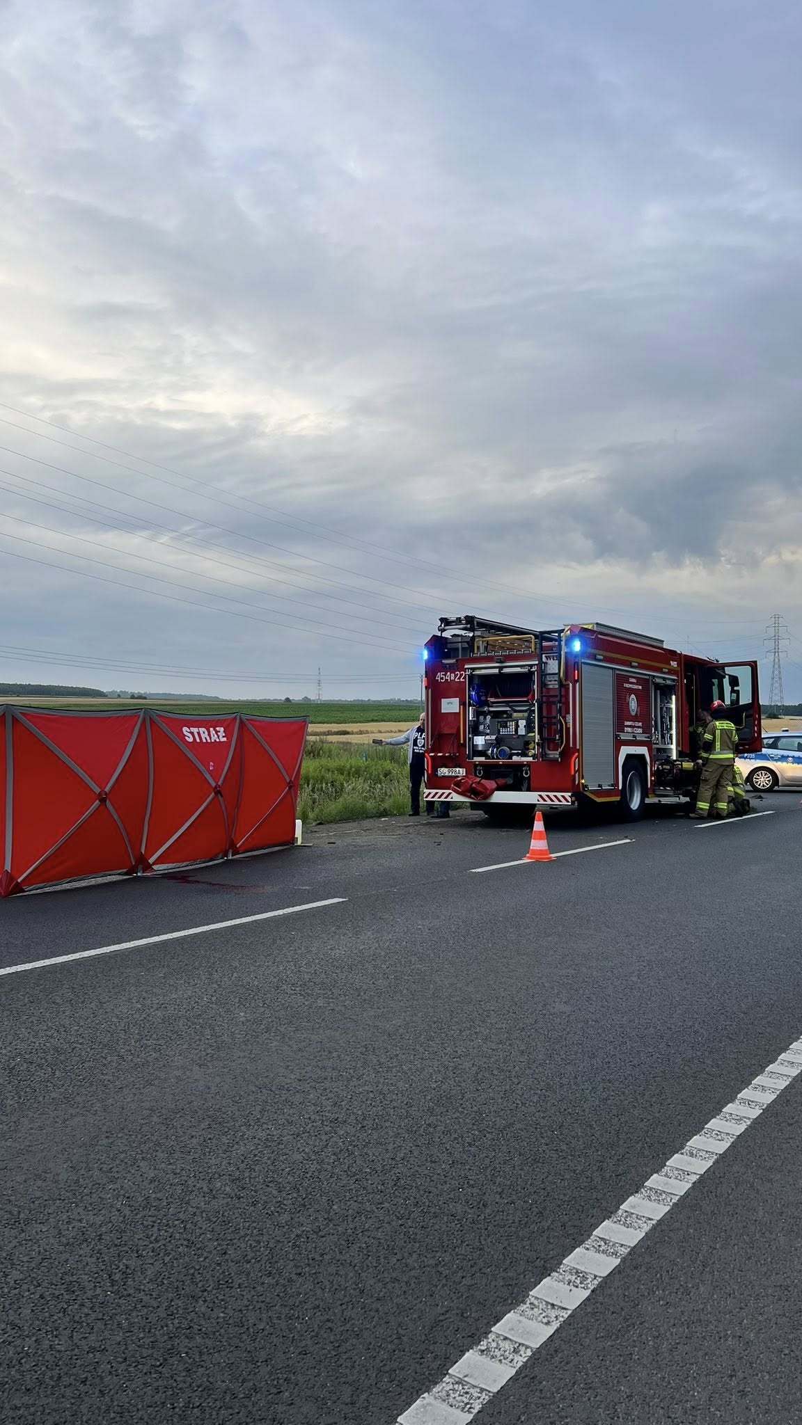 Wypadek Pyskowice Gliwice 13 07 2025