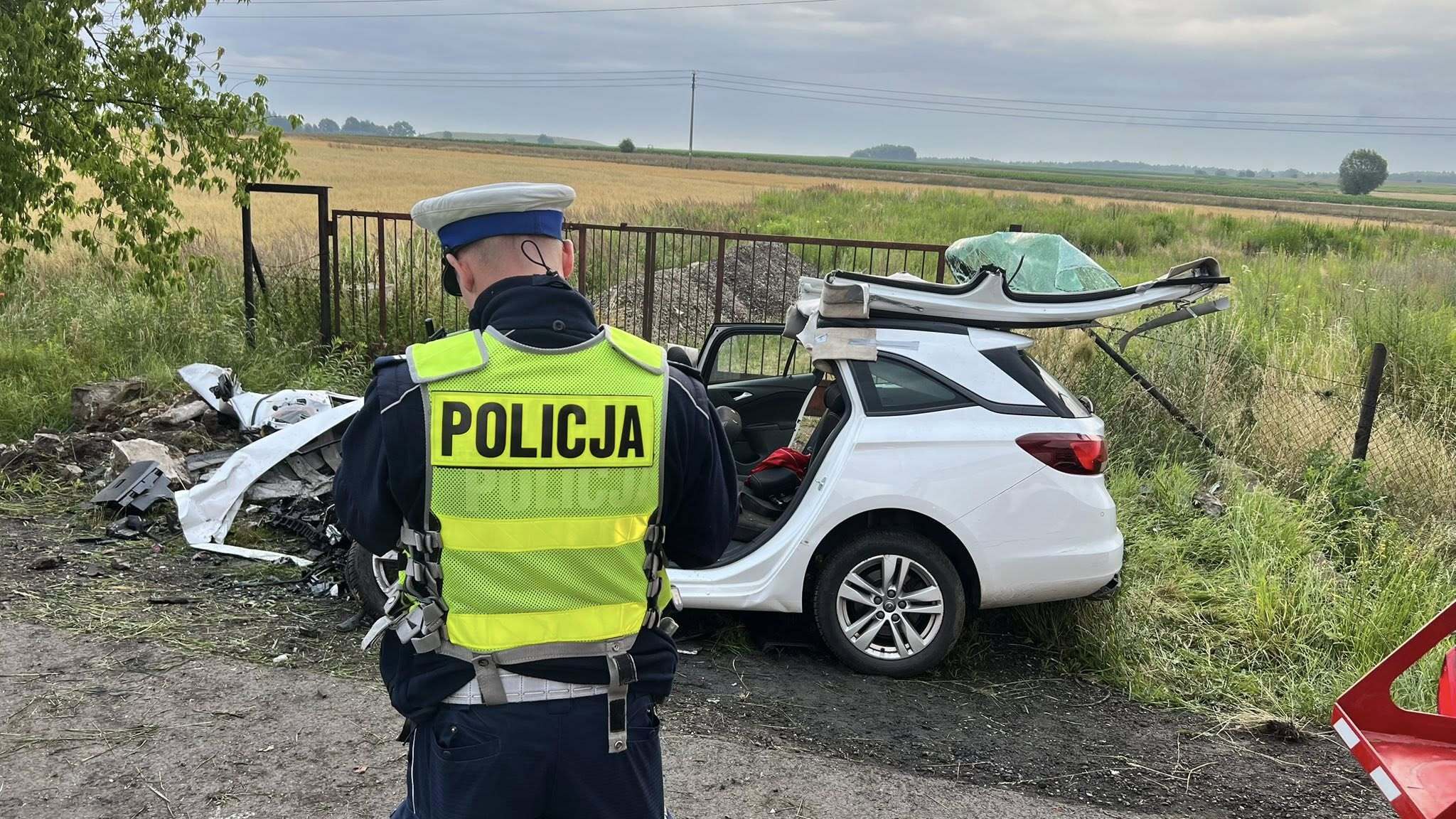 Wypadek Pyskowice Gliwice 13 07 2025
