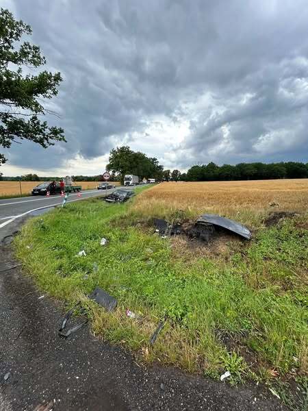 Wypadek Rudziniec 12 07 2025