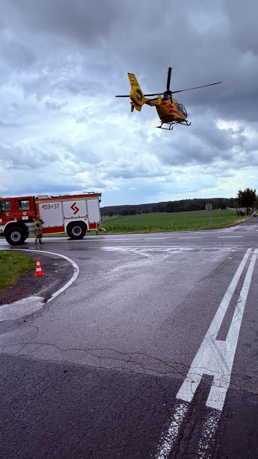 Wypadek Rudziniec 12 07 2025