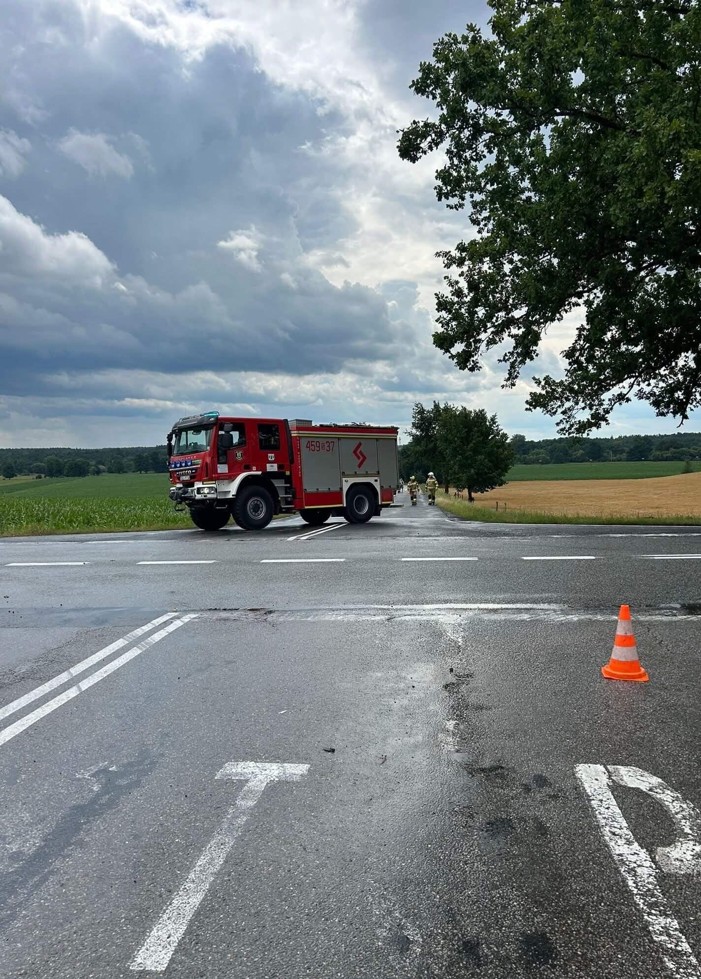 Wypadek Rudziniec 12 07 2025