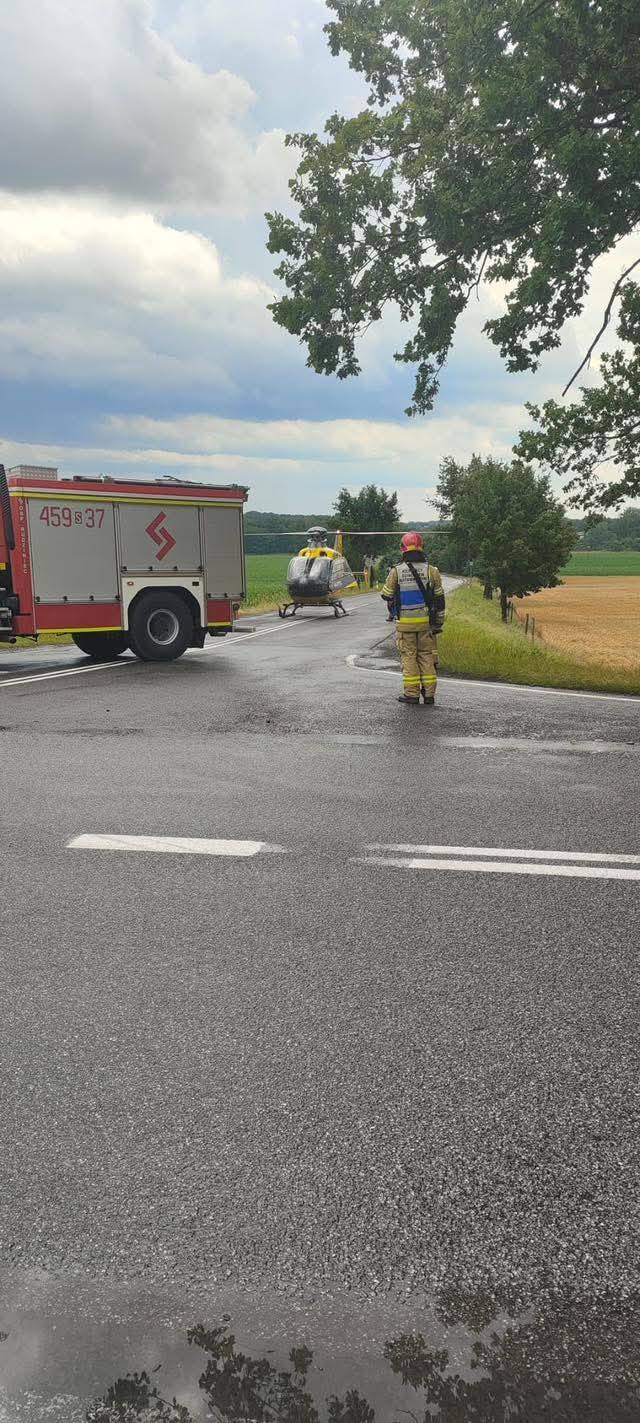 Wypadek Rudziniec 12 07 2025