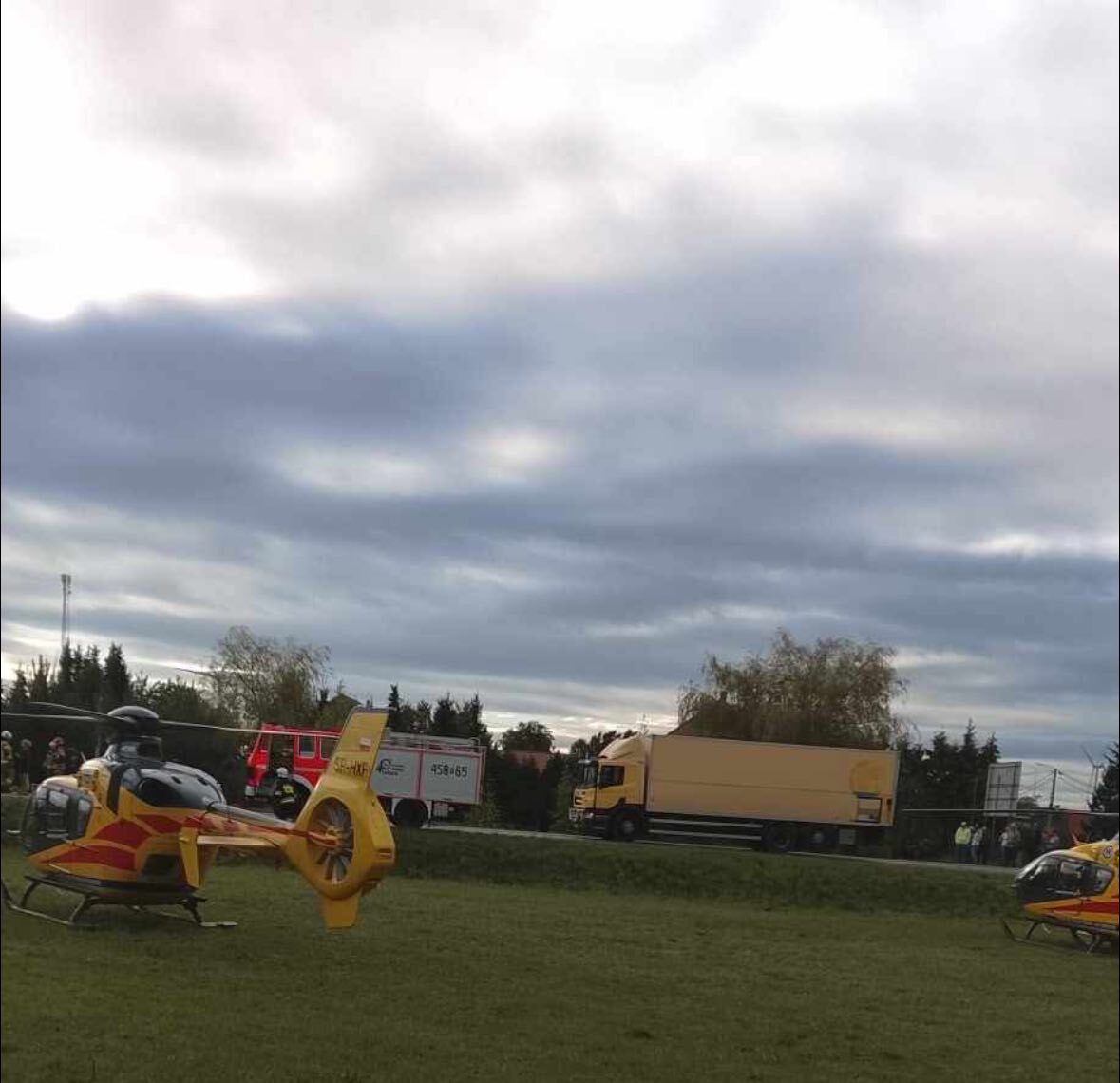 Wypadek Wielowieś powiat gliwicki 18 09 2025