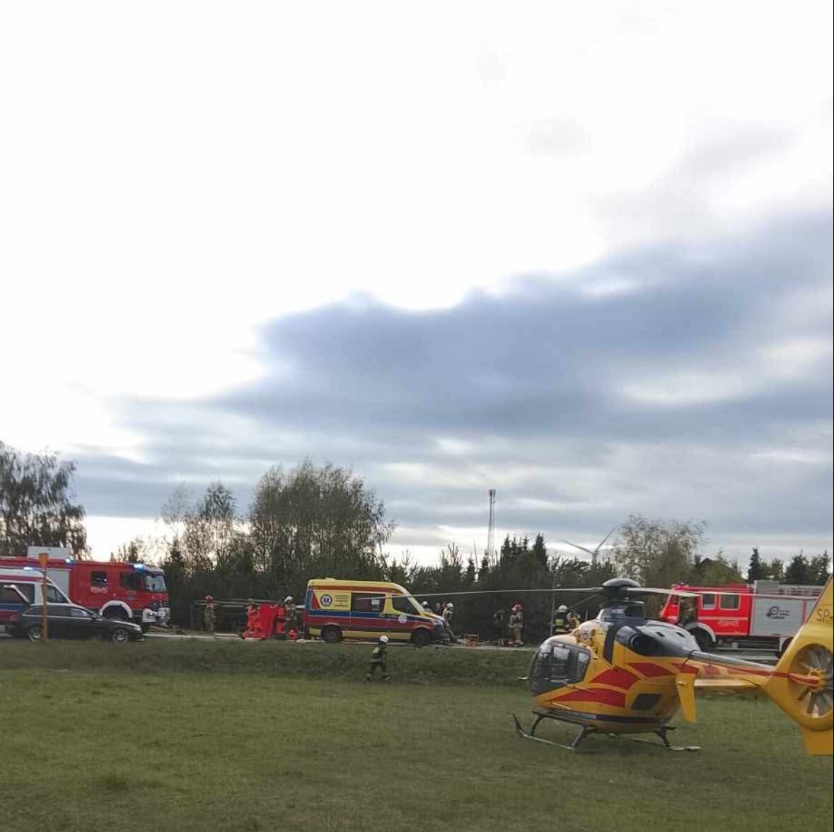 Wypadek Wielowieś powiat gliwicki 18 09 2025