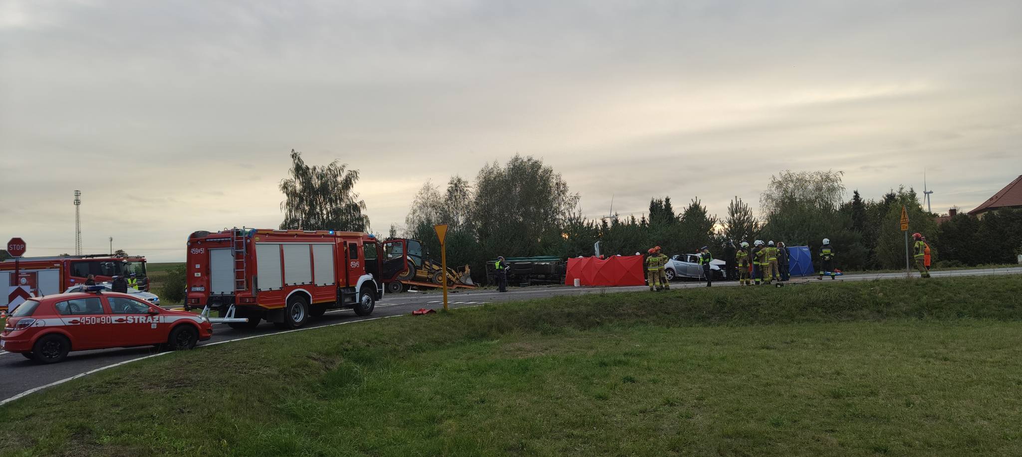 Wypadek Wielowieś powiat gliwicki 18 09 2025