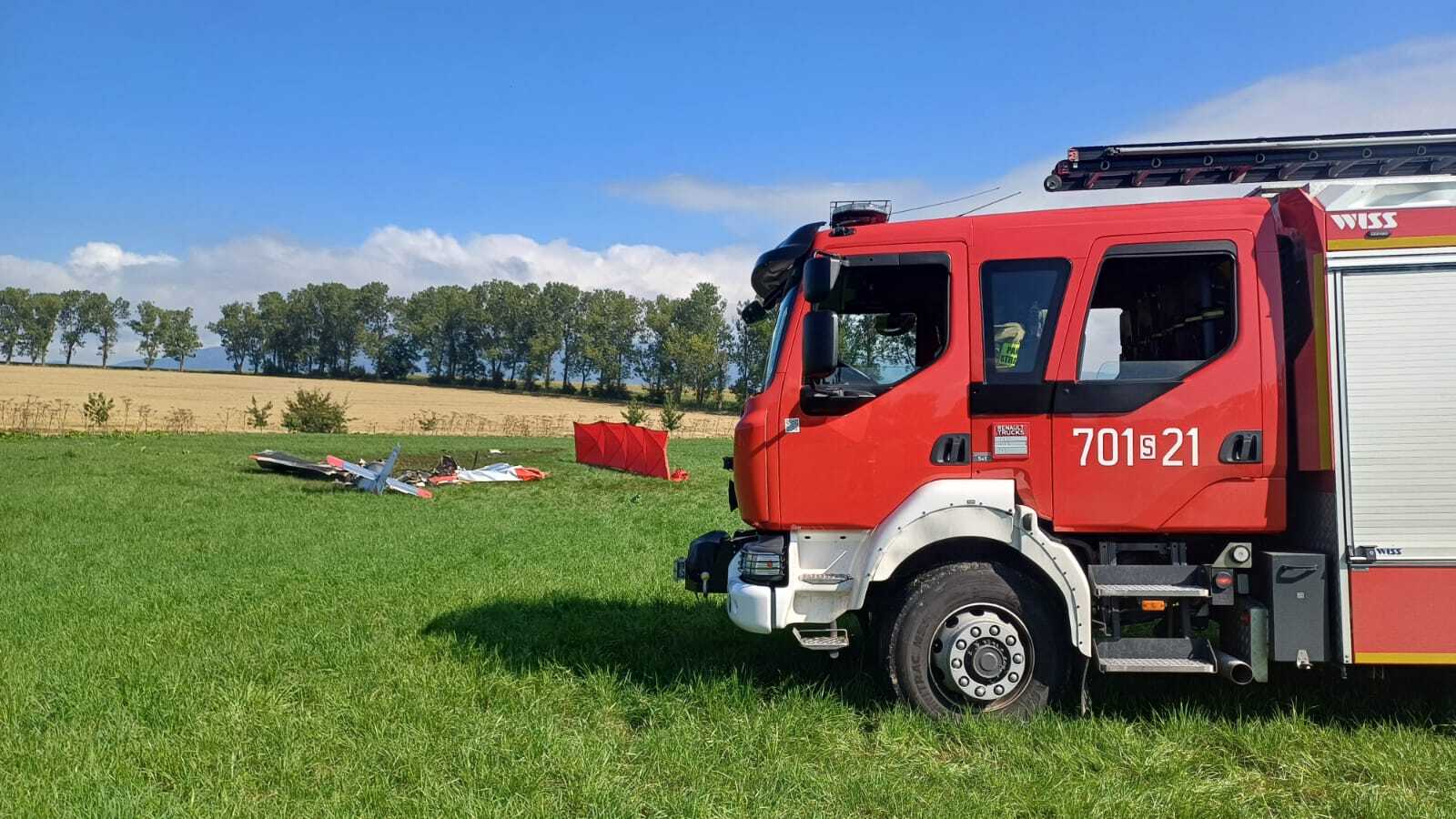 Wypadek lotniczy w Lipowej
