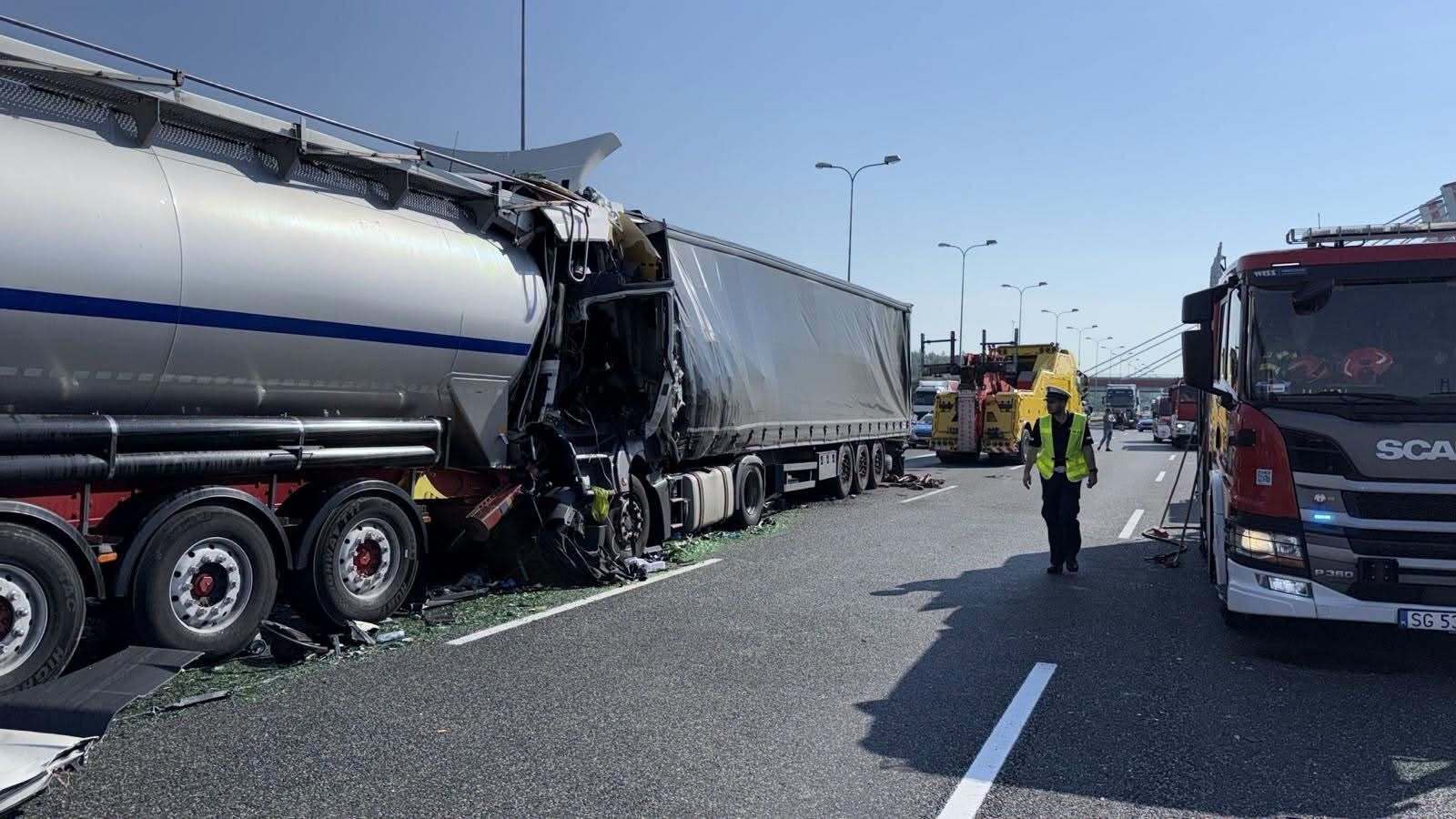Wypadek na A4 1