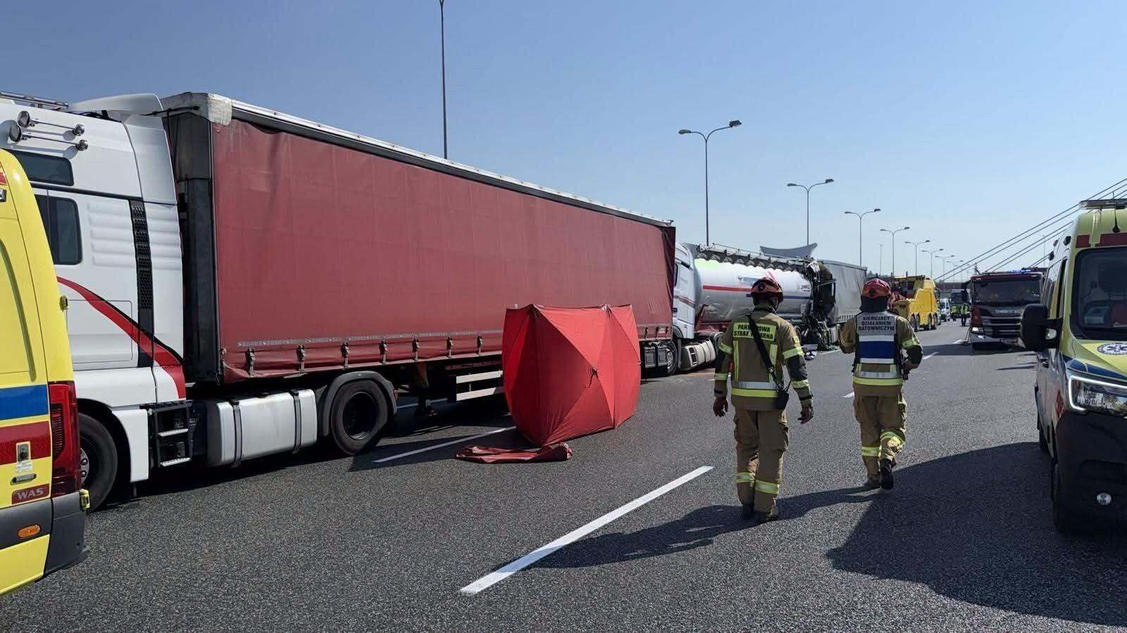 Wypadek na A4 2