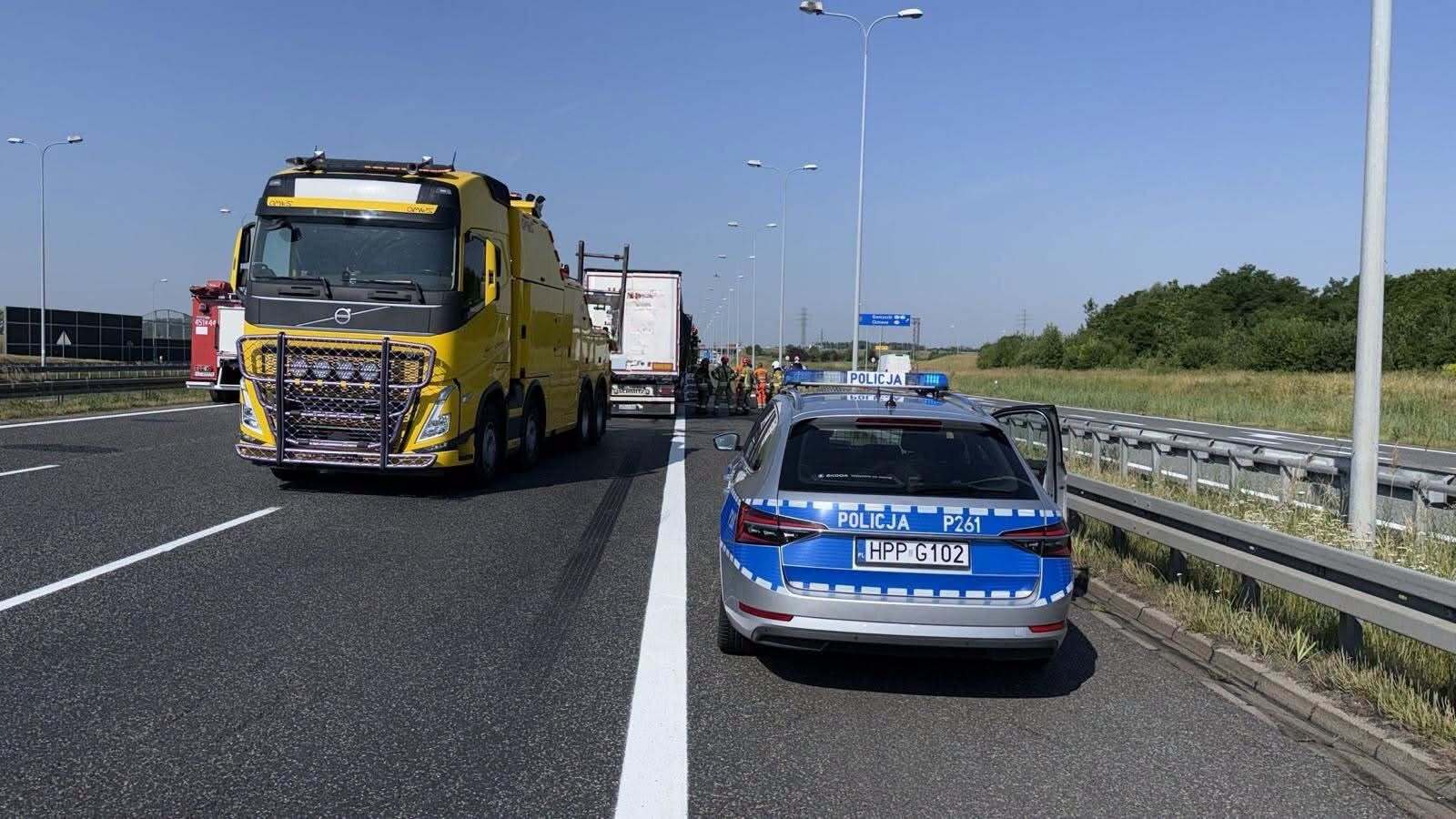 Wypadek na A4 4