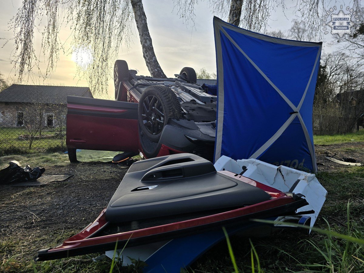 Wypadek na DK81 w Warszowicach