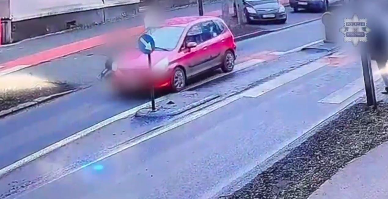 Wypadek na pasach w Mysłowicach