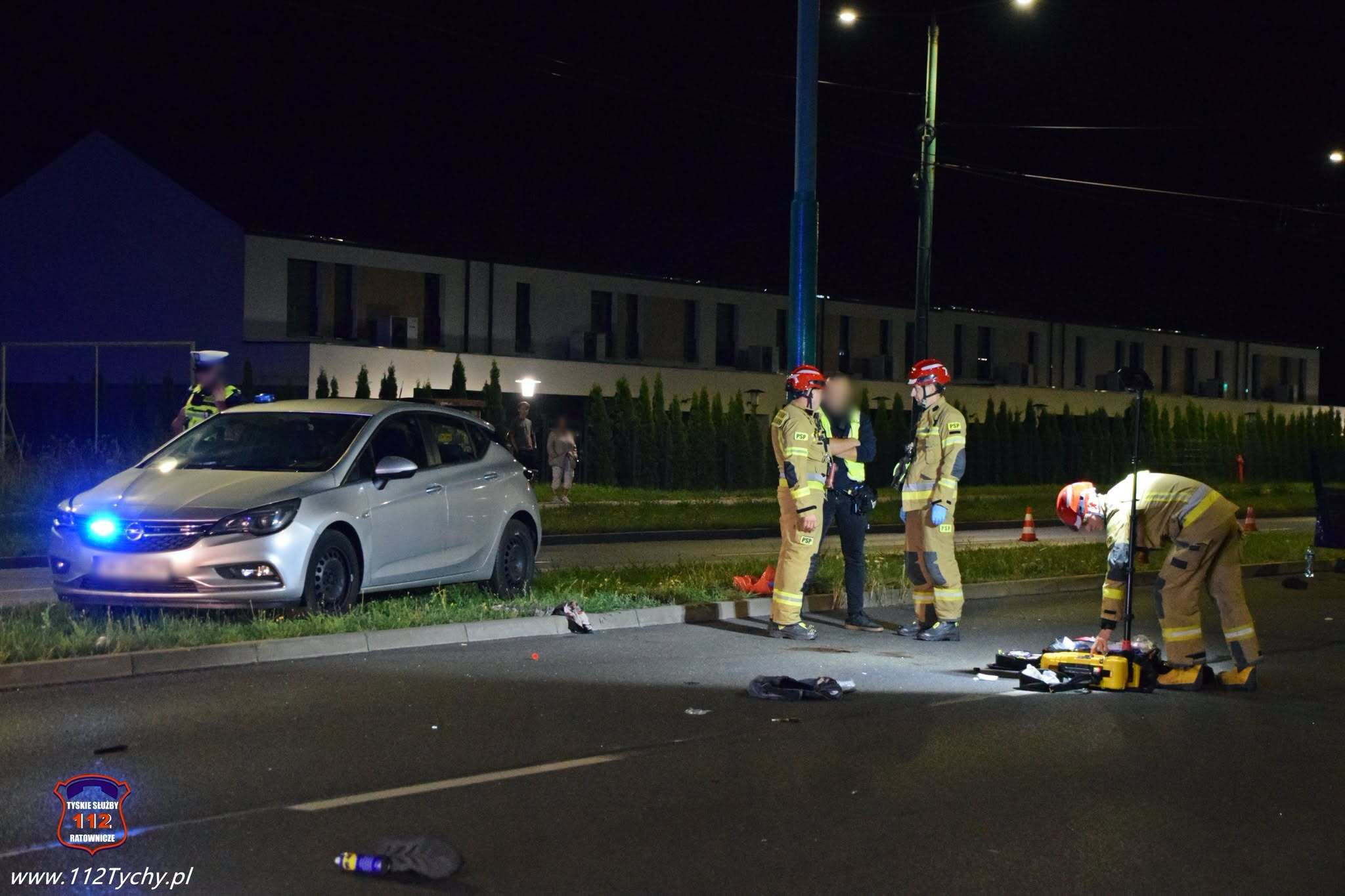 Wypadek rowerzysta Tychy 10