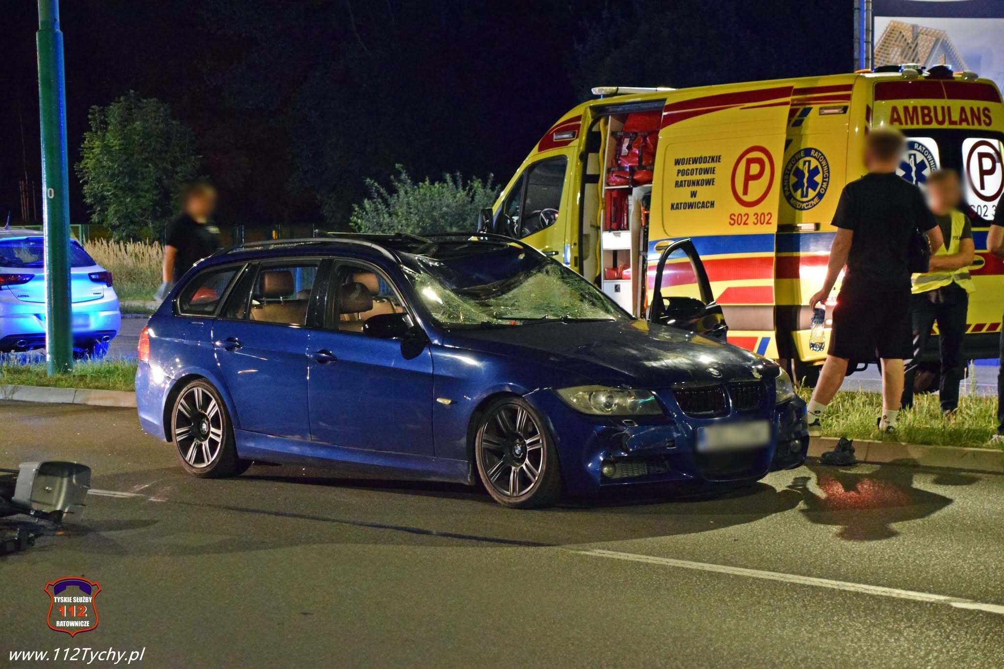Wypadek rowerzysta Tychy 14