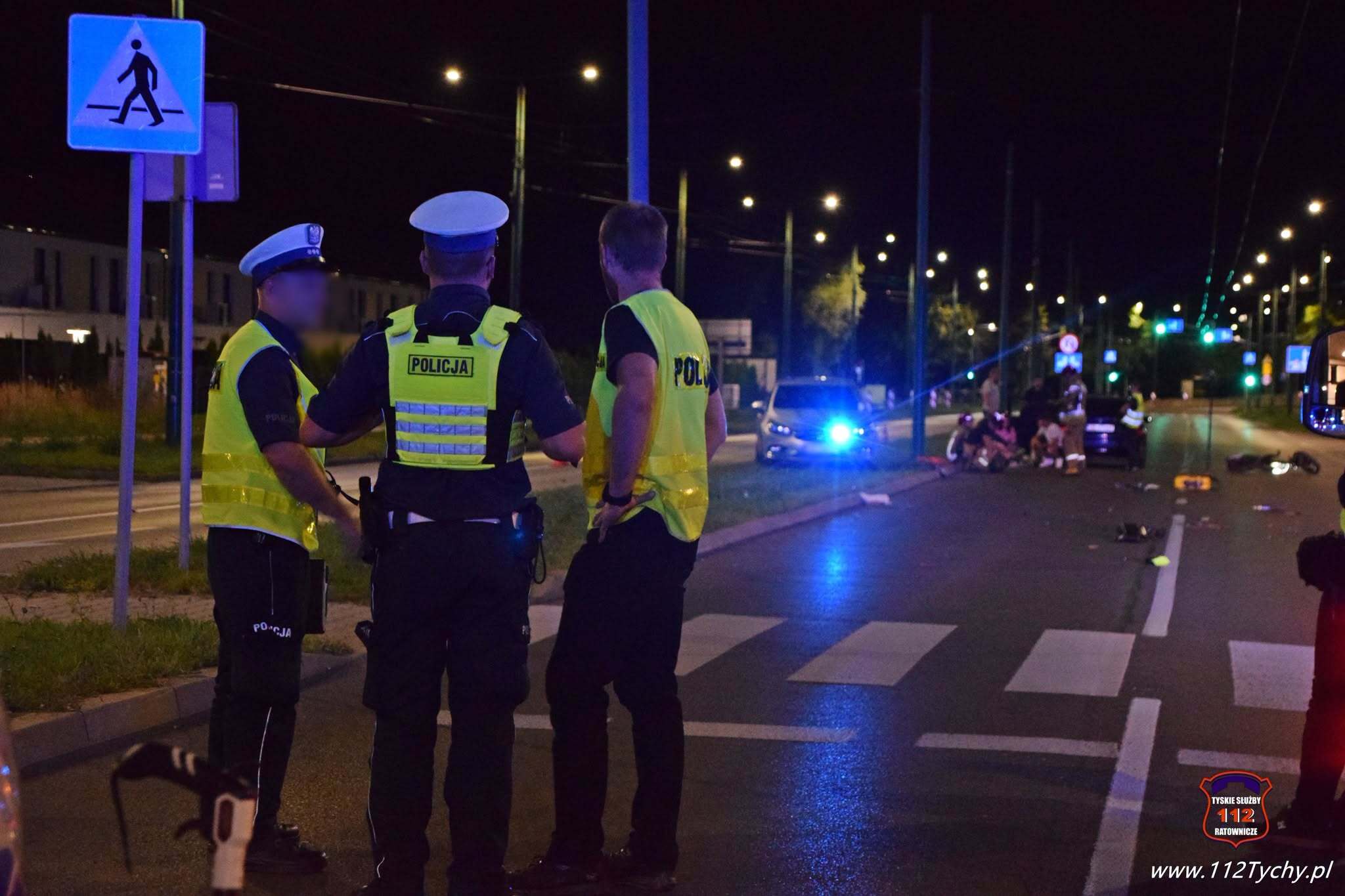 Wypadek rowerzysta Tychy 5