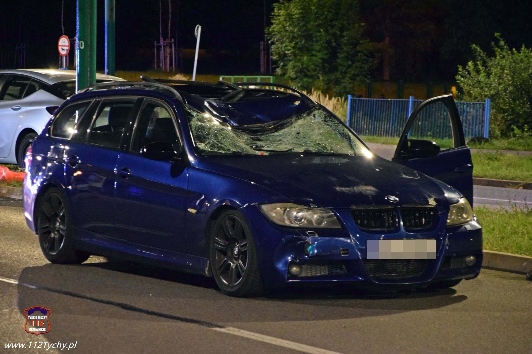 Wypadek rowerzysta Tychy 9