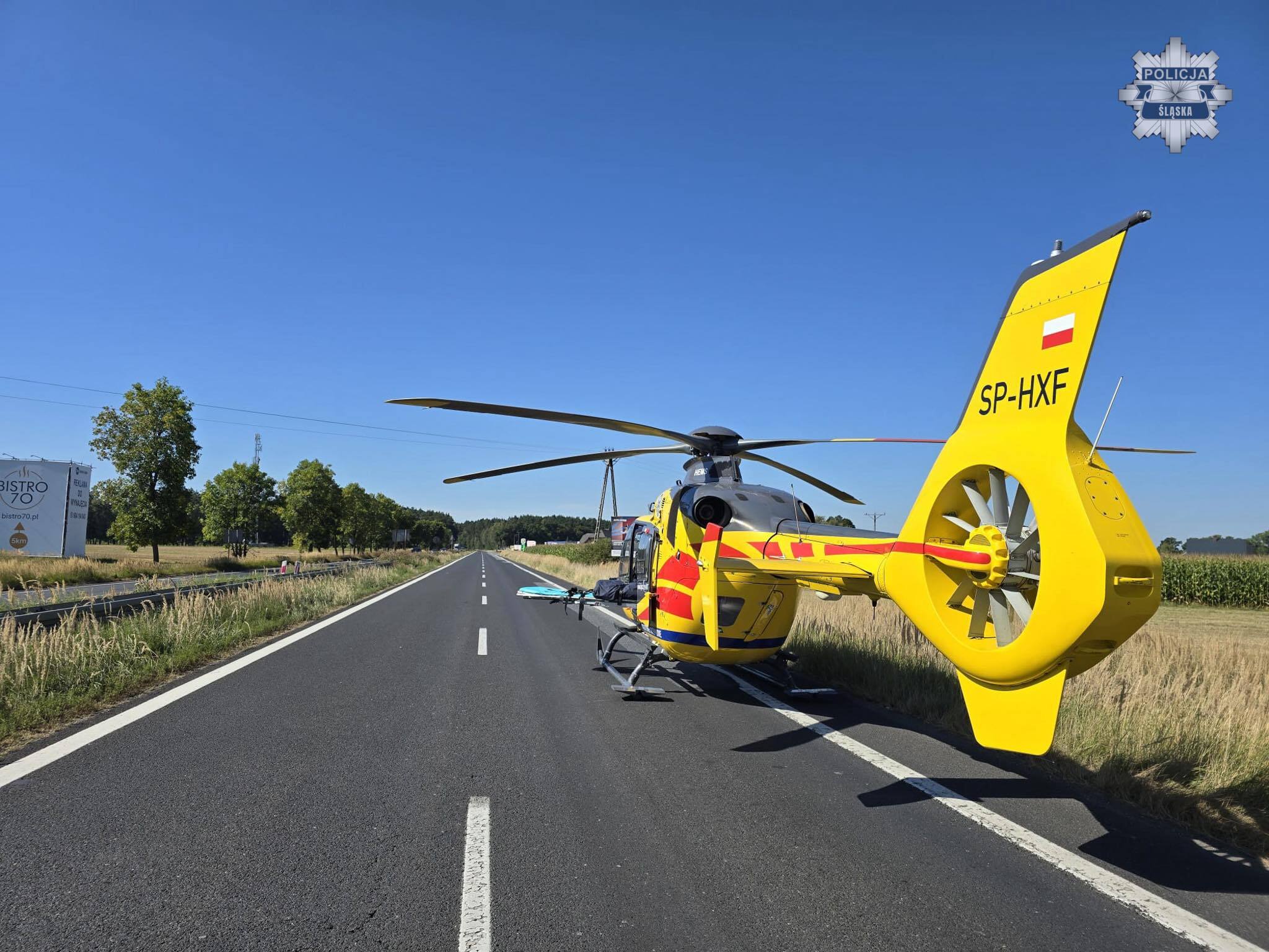 Wypadek w Kobiórze
