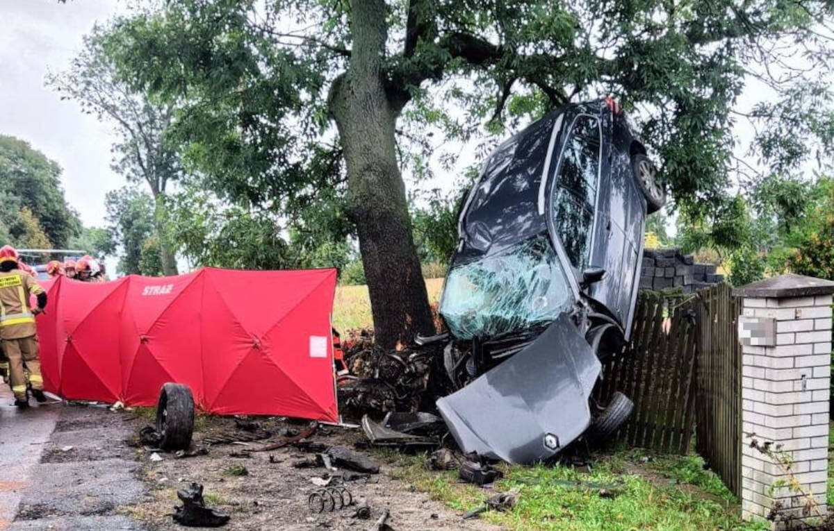 Wypadek w Ślęzanach