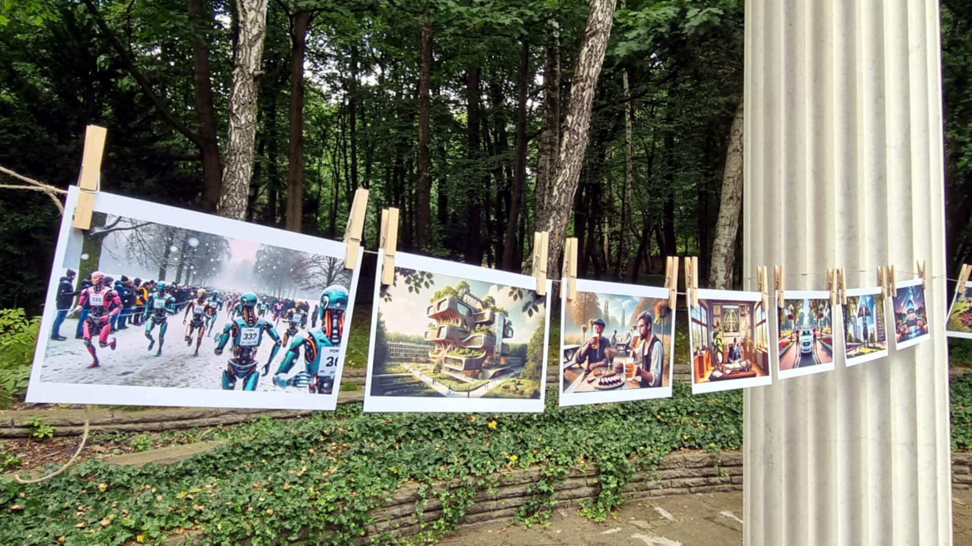 Wystawa Niepark w Świątyni Petrycha w Parku Śląskim