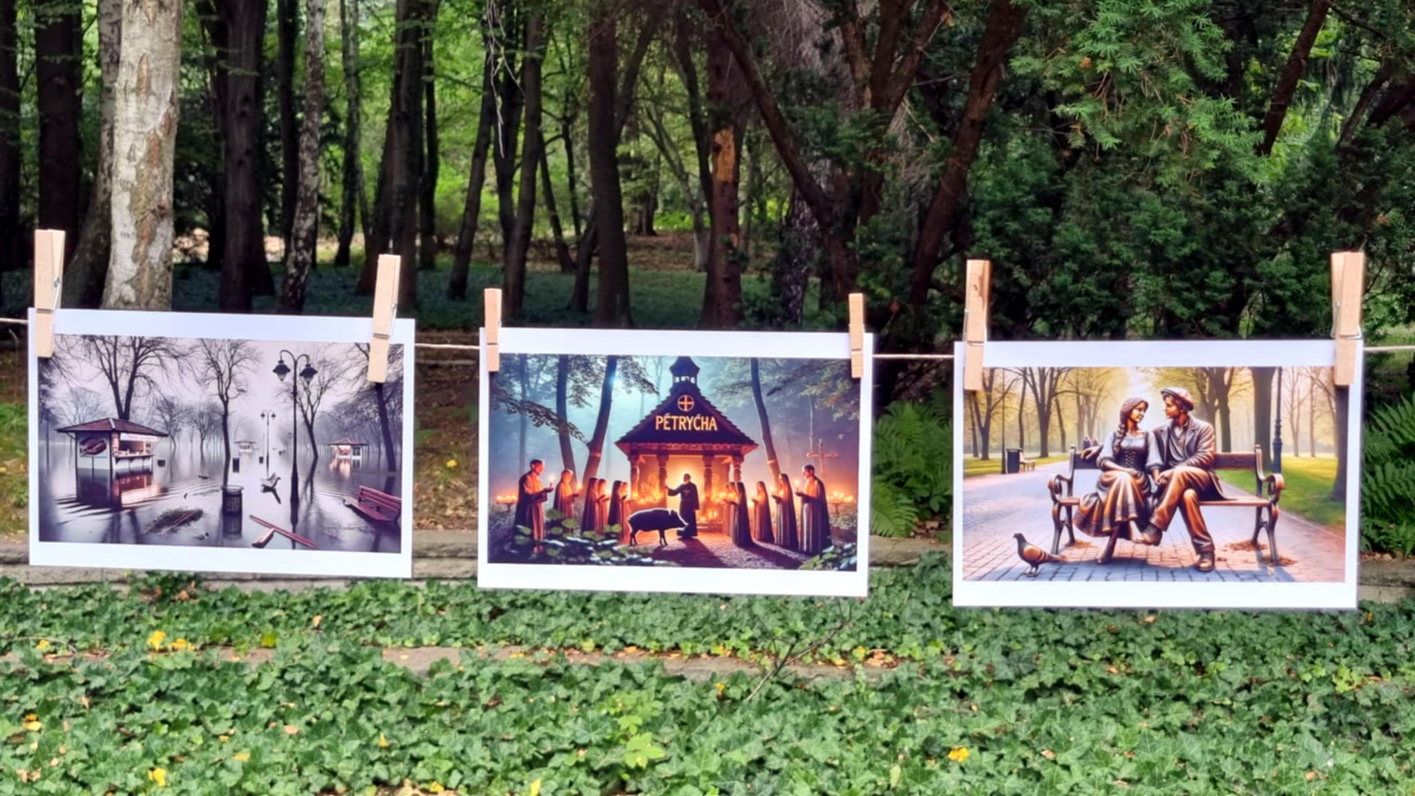 Wystawa Niepark w Świątyni Petrycha w Parku Śląskim